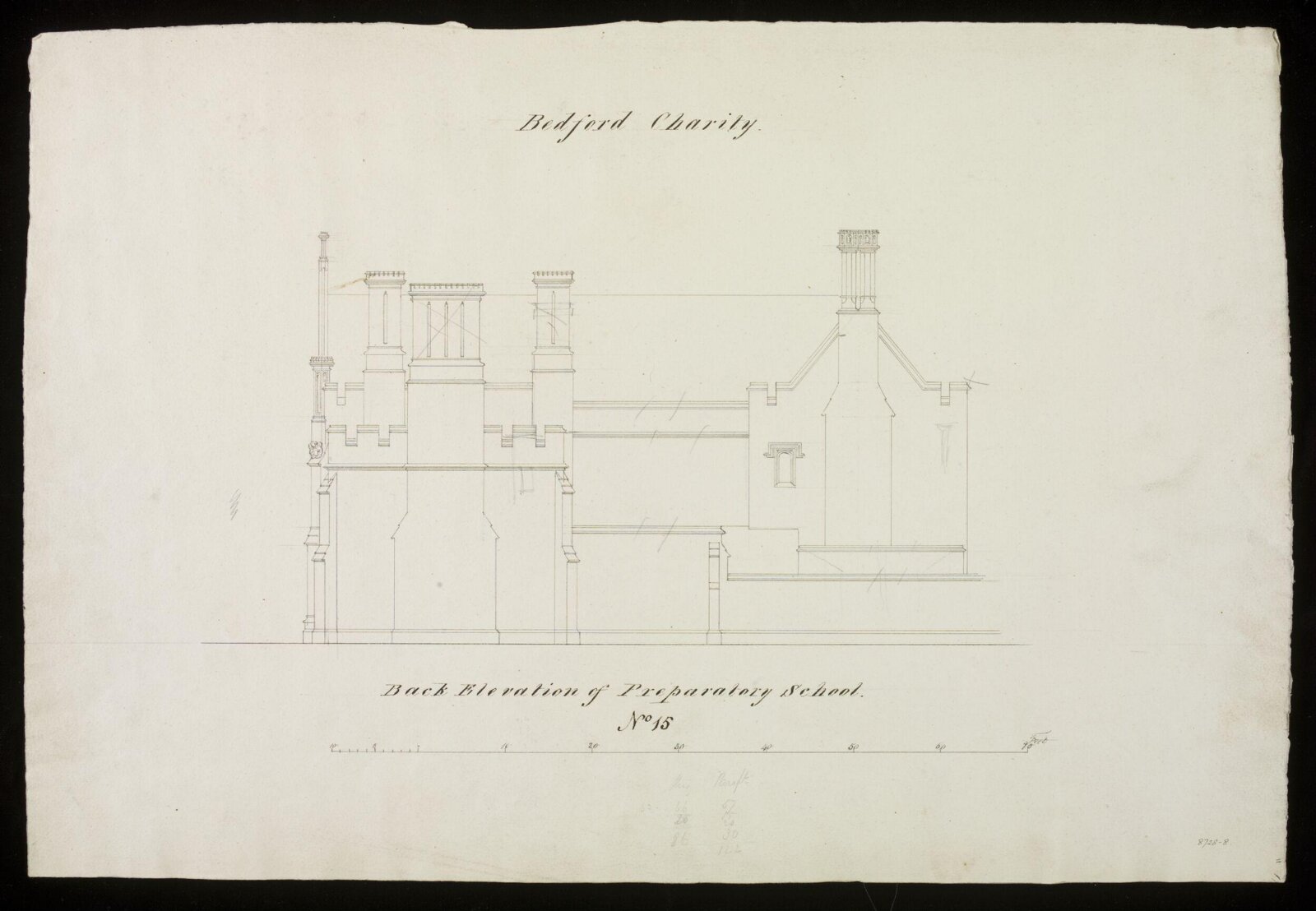 Drawing, Edward Blore, 1831-34