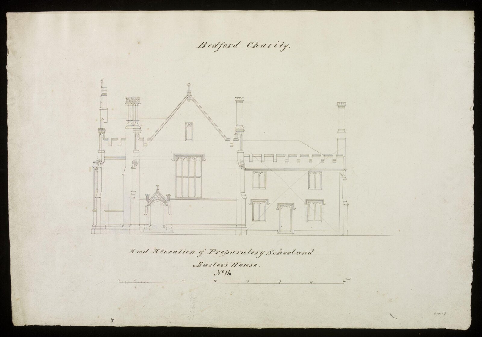 Drawing, Edward Blore, 1831-34