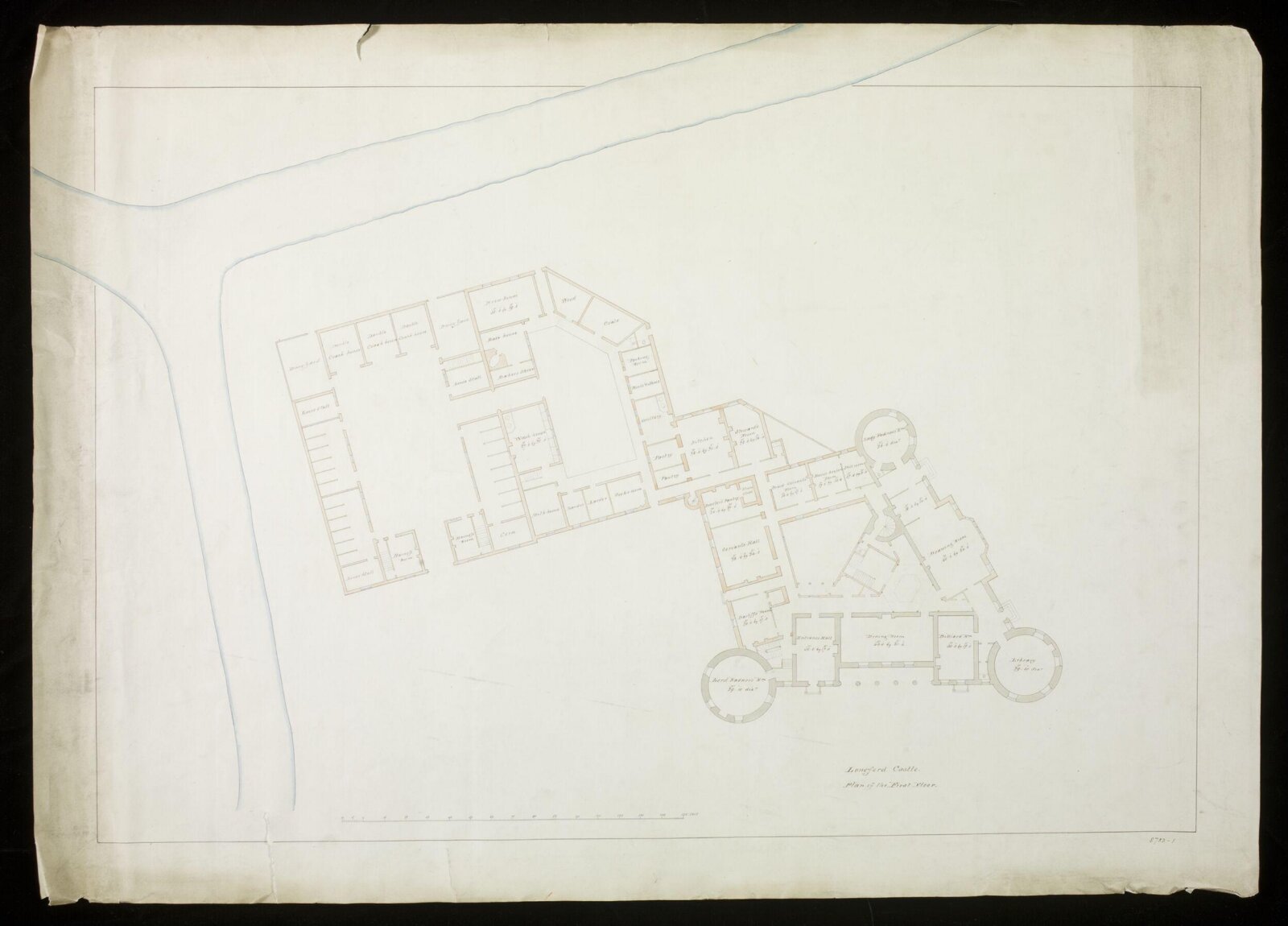 Drawing, Edward Blore, c. 1825-40