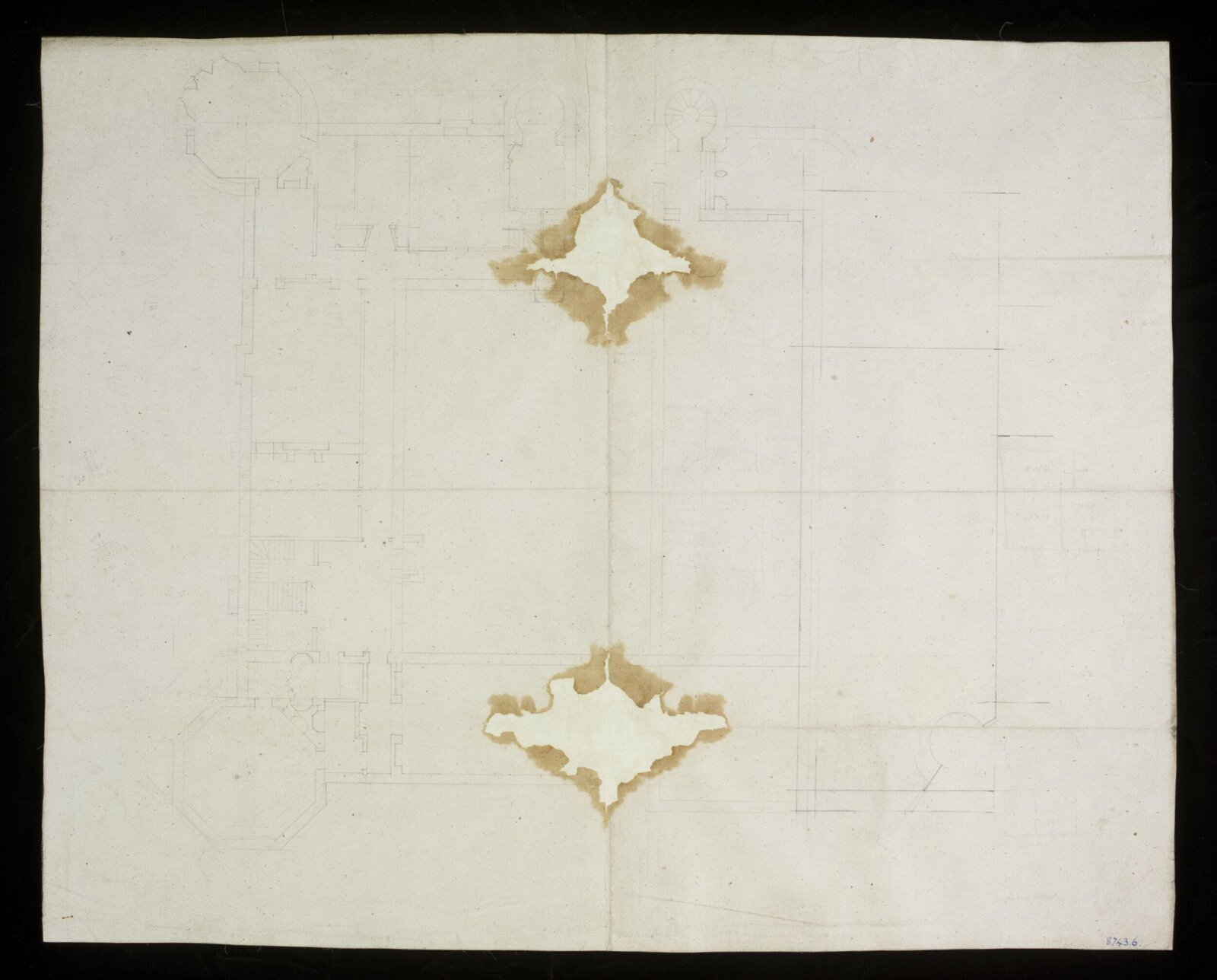 Drawing, Edward Blore, 1828-31