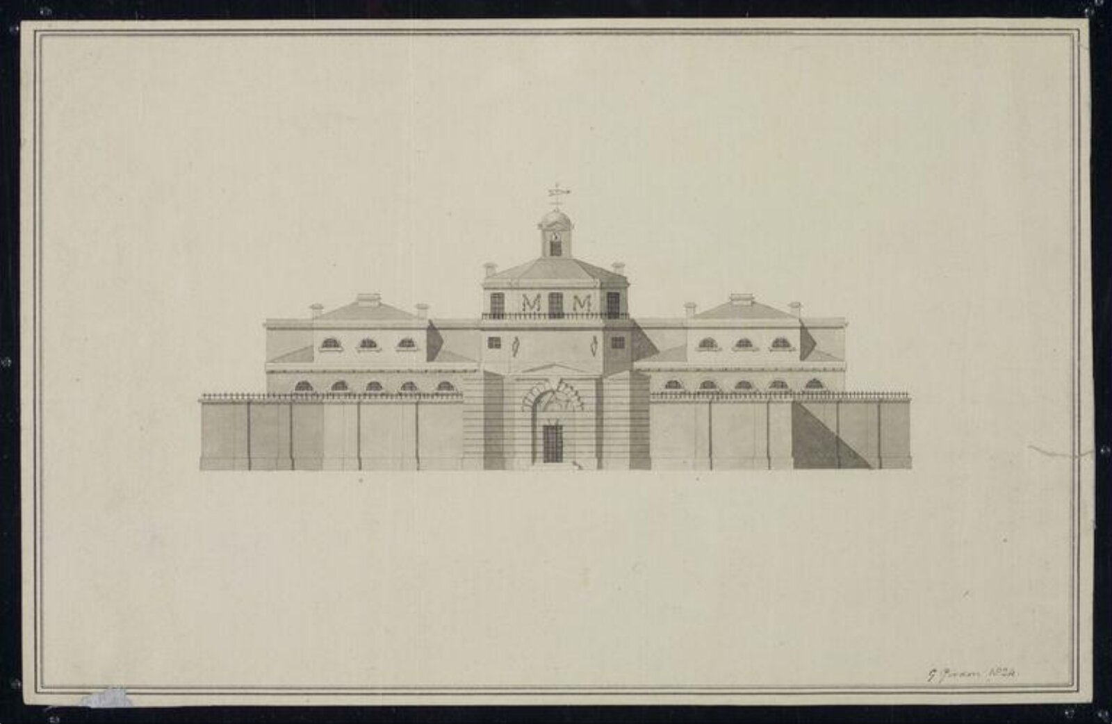 Drawing, G. E. Gordon, 1824