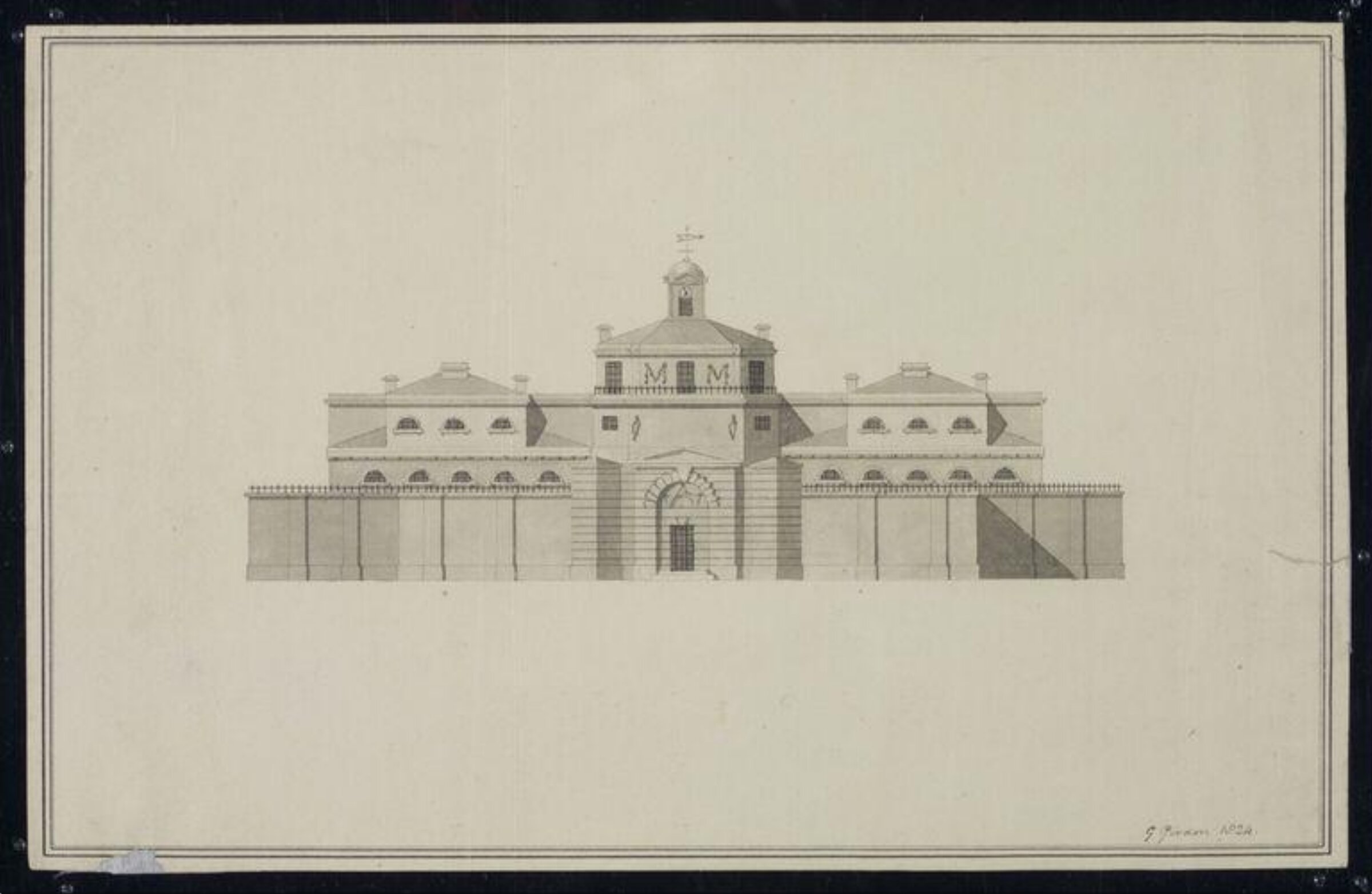 Drawing, G. E. Gordon, 1824