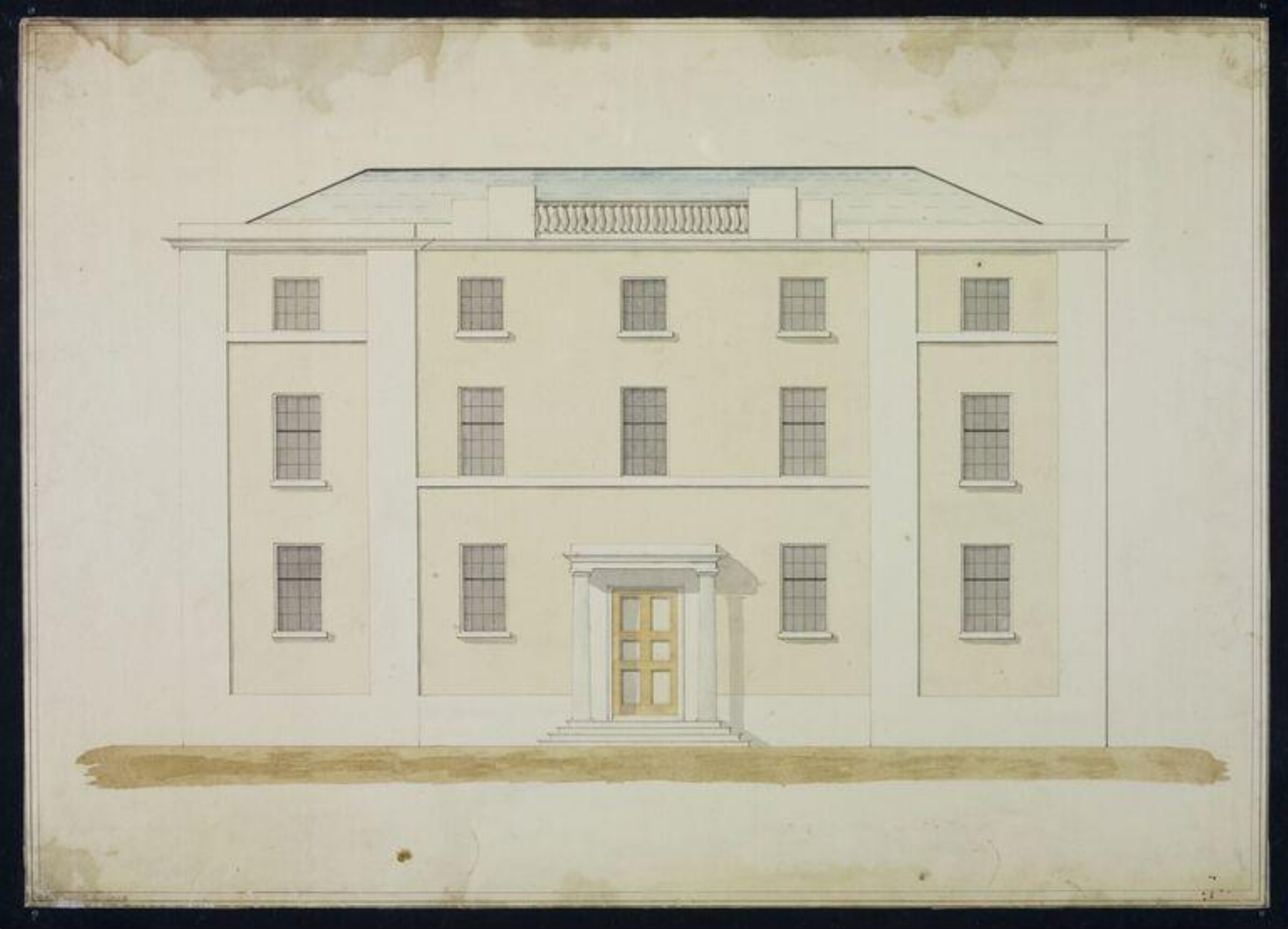 Drawing, G. E. Gordon, 07/1823