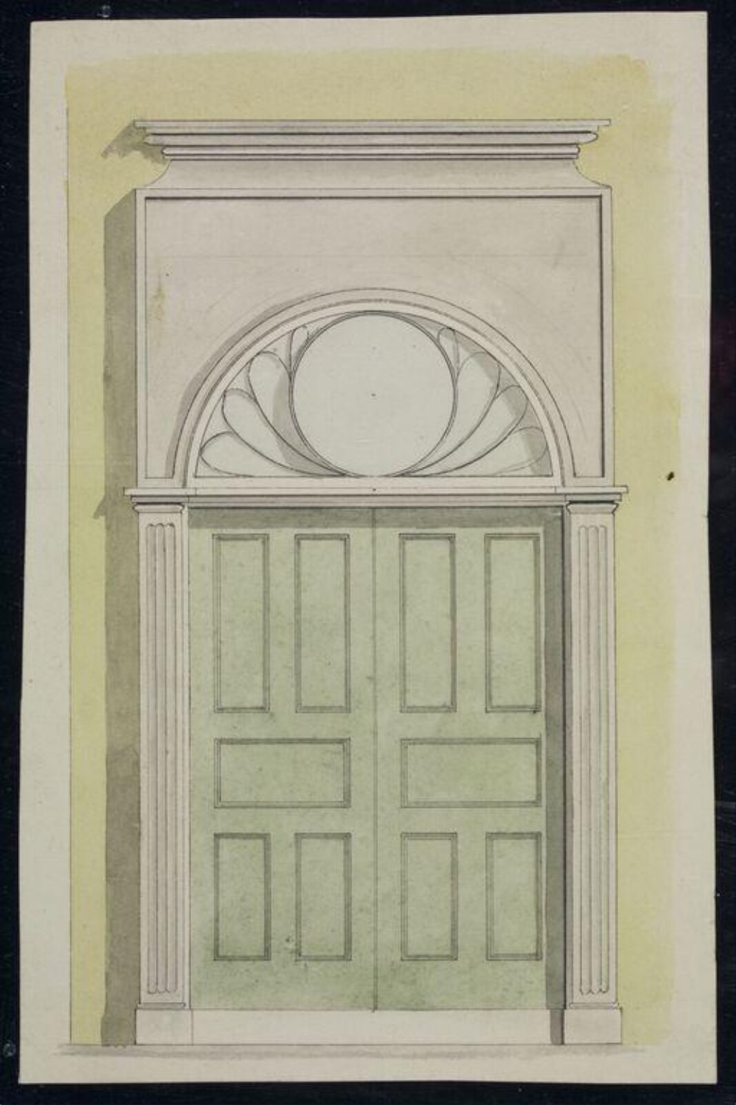 Drawing, W. Gordon, ca. 1820