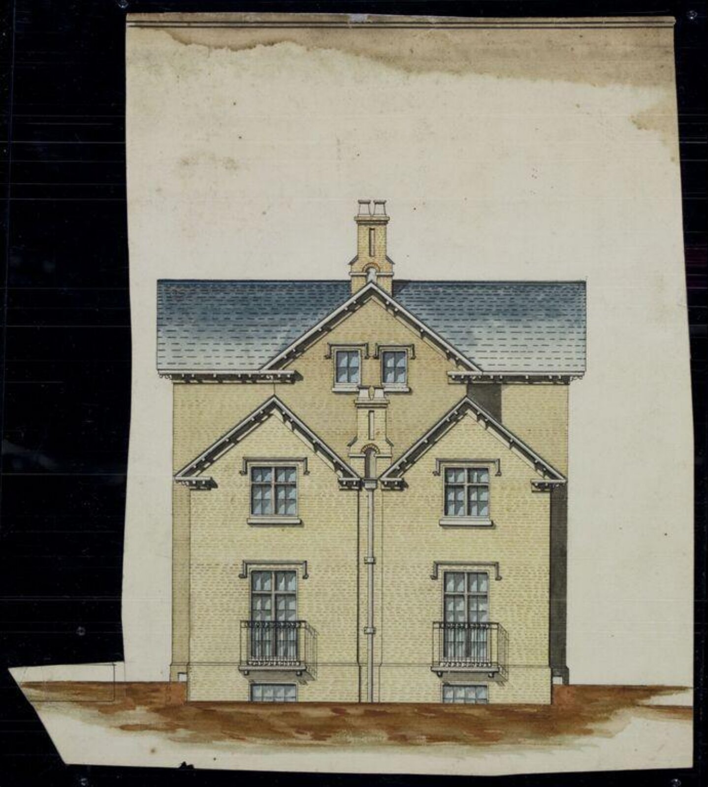 Drawing, G. E. Gordon, ca. 1835
