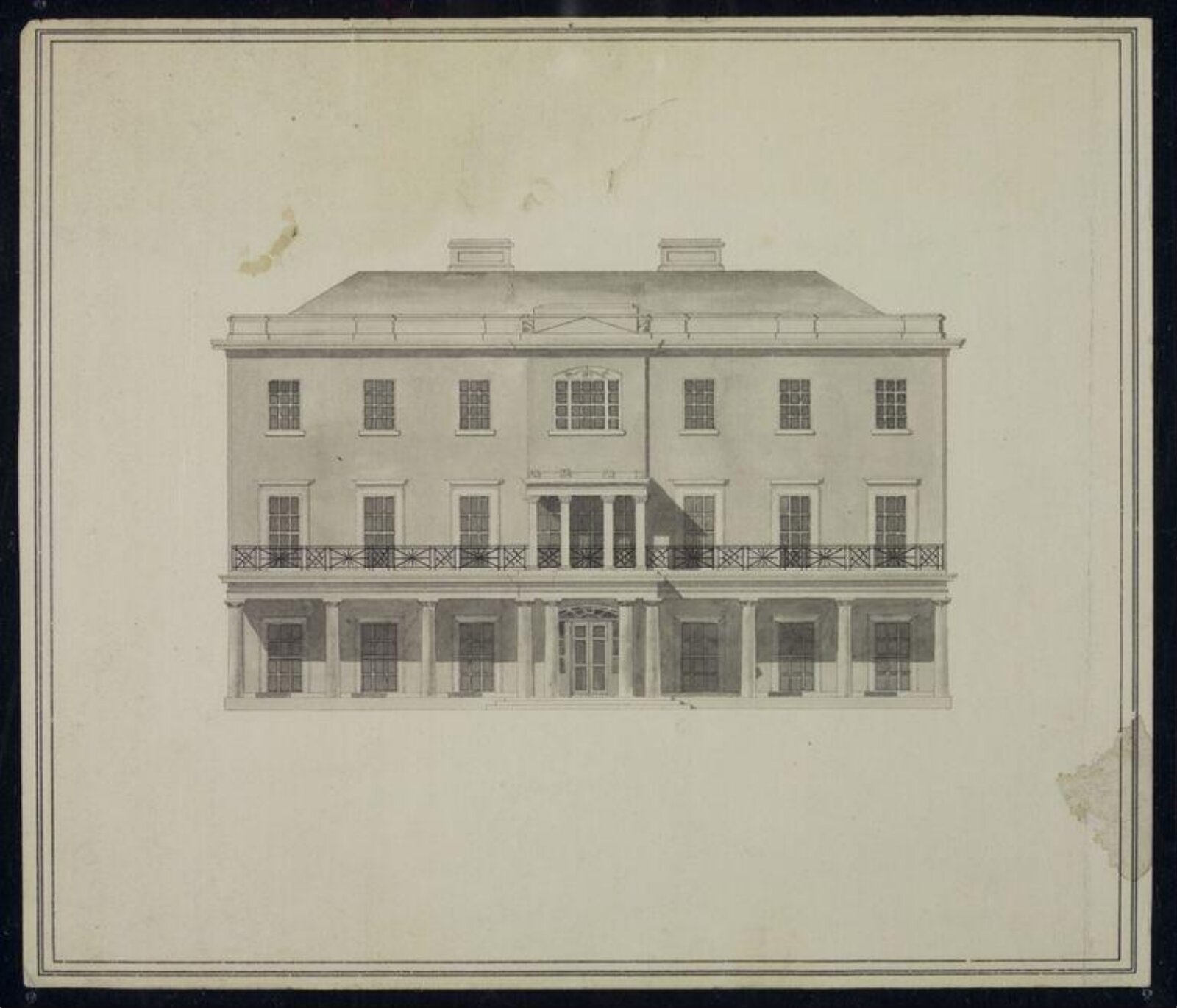 Drawing, G. E. Gordon, ca. 1824