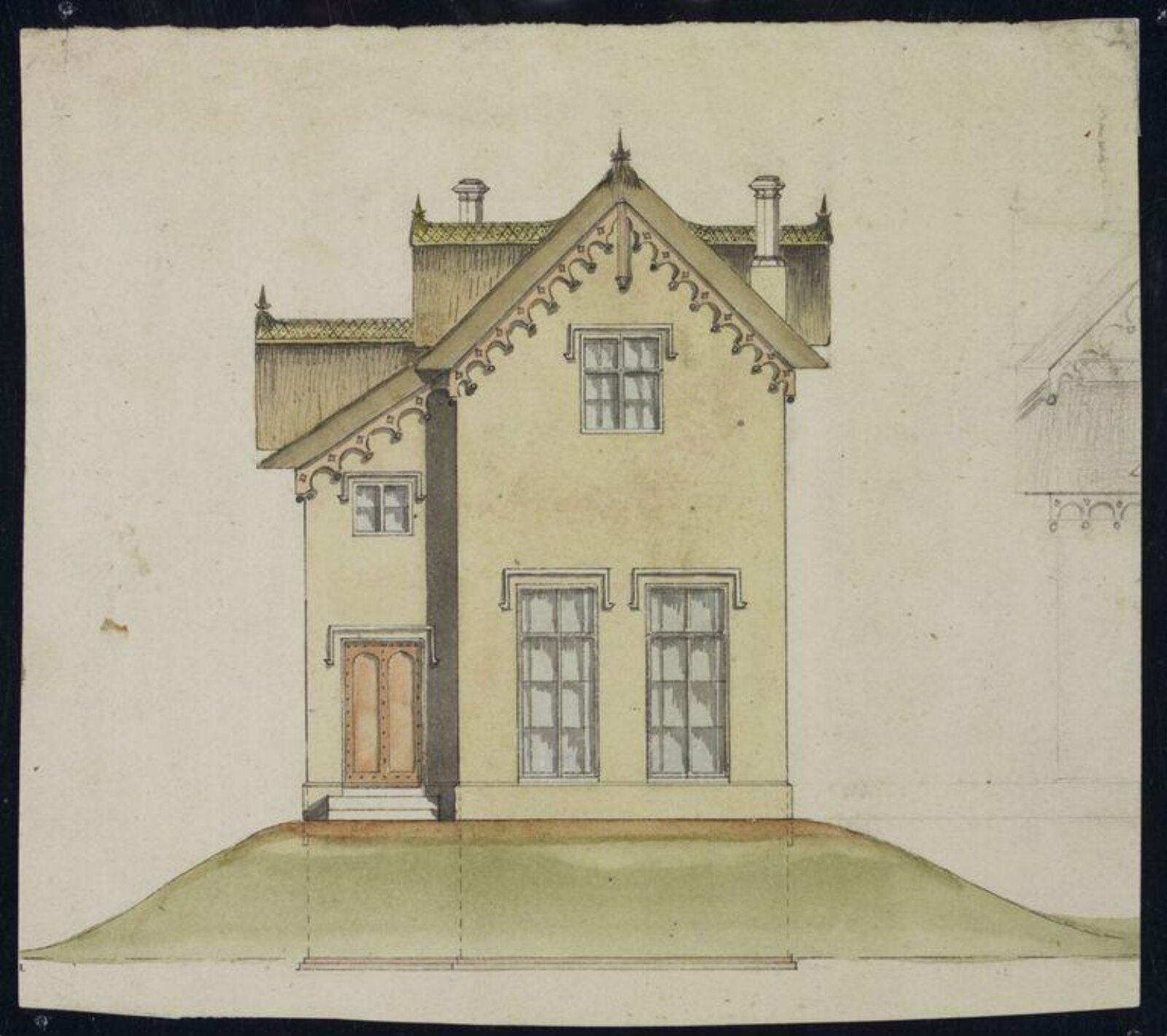 Drawing, G. E. Gordon, ca. 1833