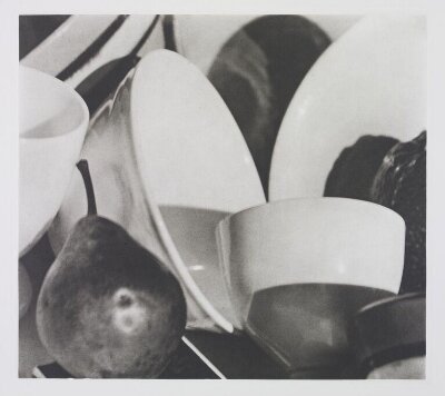 Still Life, Pear and Bowls, Twin Lakes, Connecticut