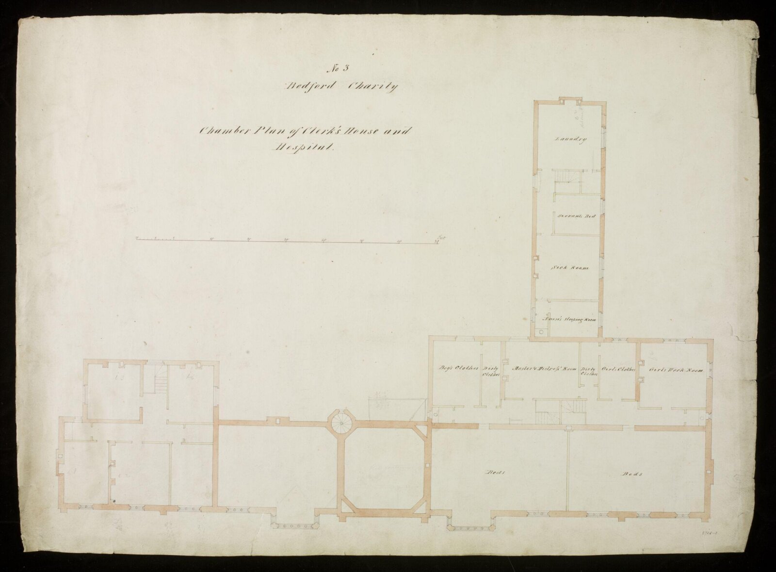 Drawing, Edward Blore, 1831-34