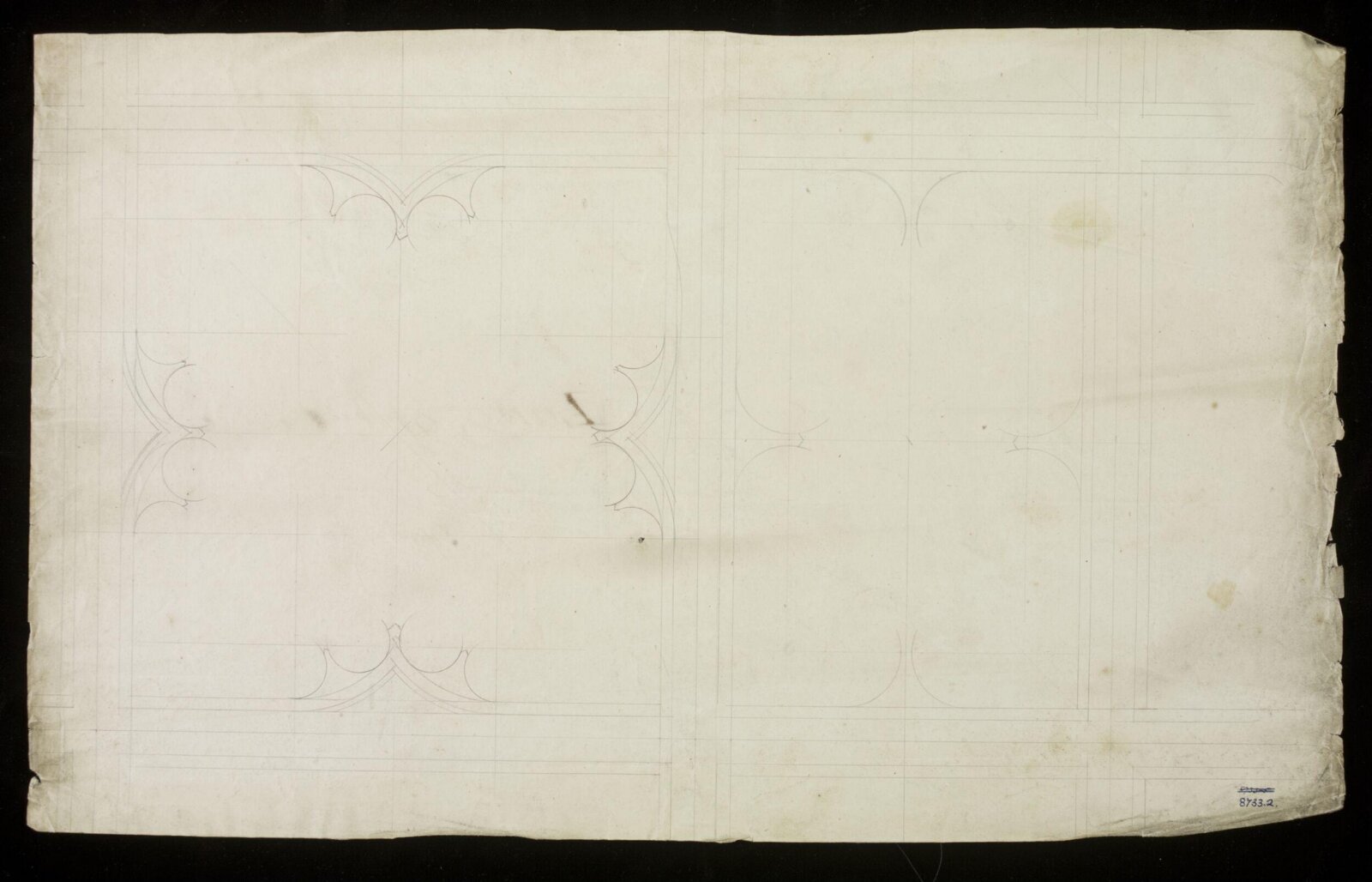 Drawing, Edward Blore, c. 1825-40