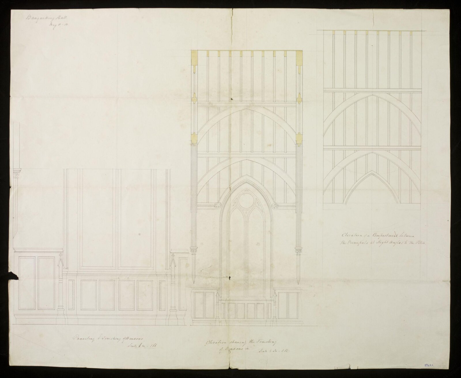 Drawing, Edward Blore, 08/05/1830