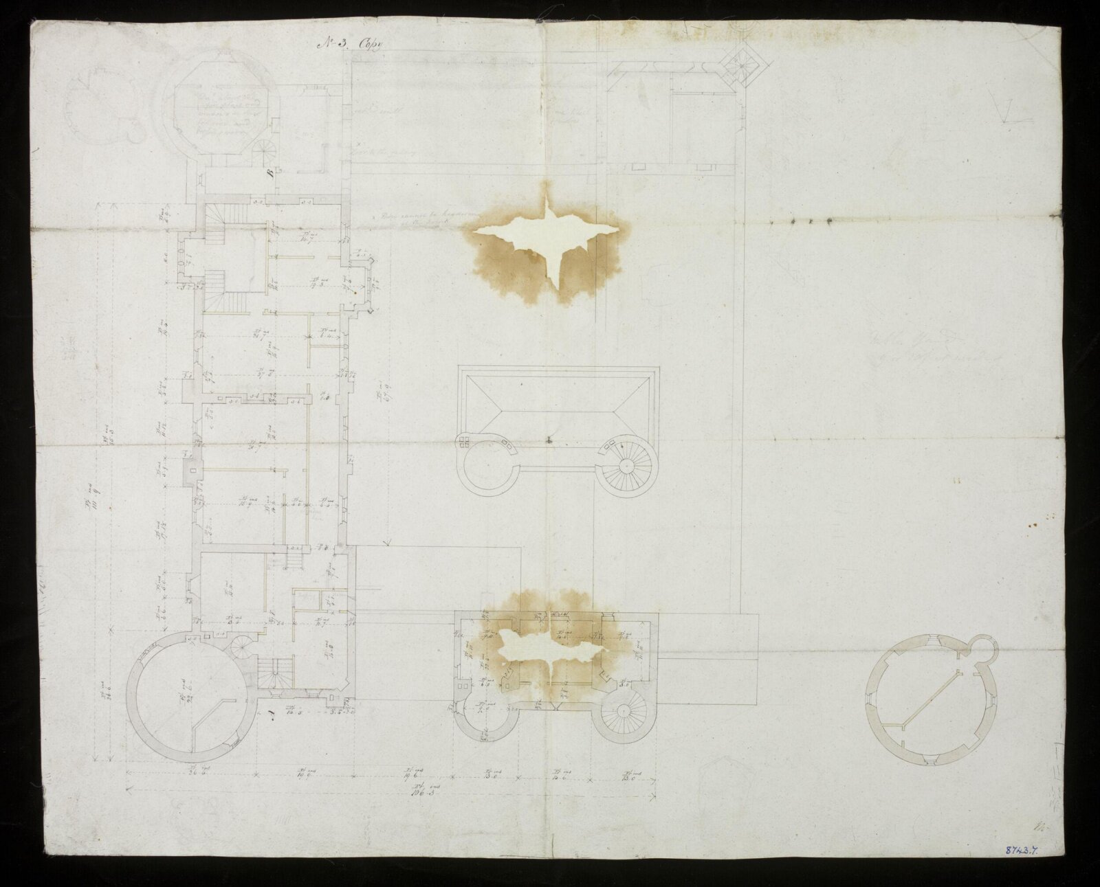 Drawing, Edward Blore, 1828-31