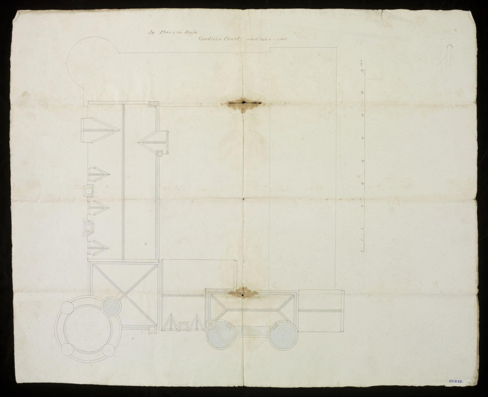 Drawing, Edward Blore, 1828-31