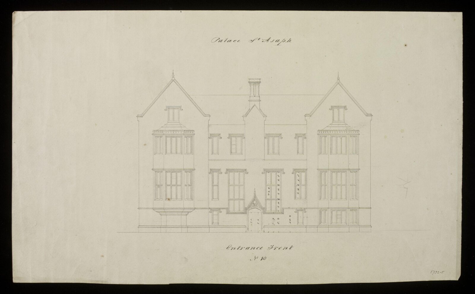 Drawing, Edward Blore, 1830-1