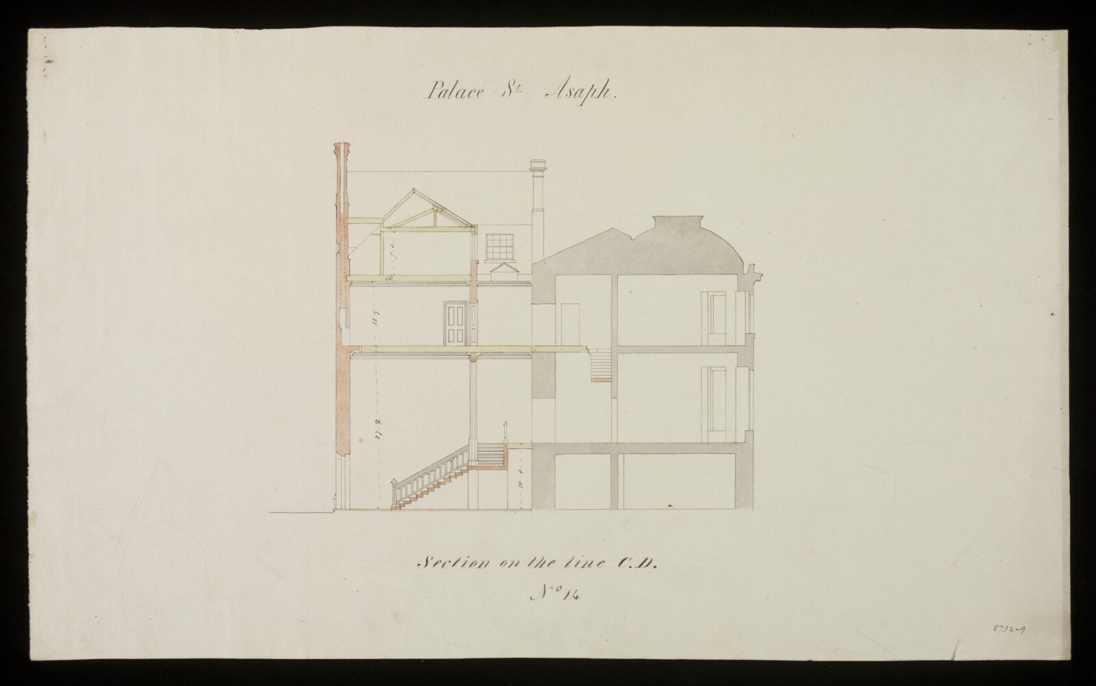 Drawing, Edward Blore, 1830-1