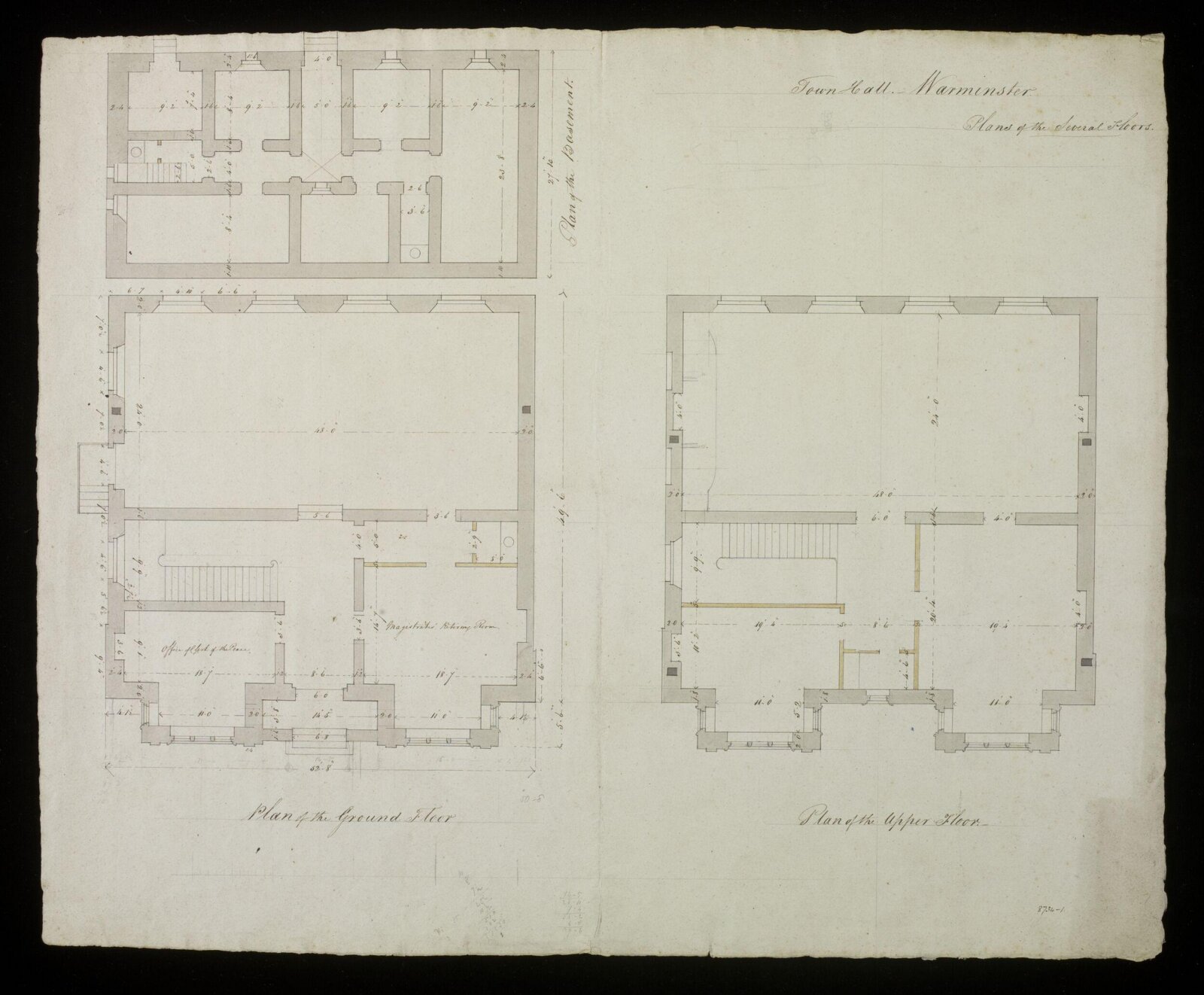 Drawing, Edward Blore, c 1830