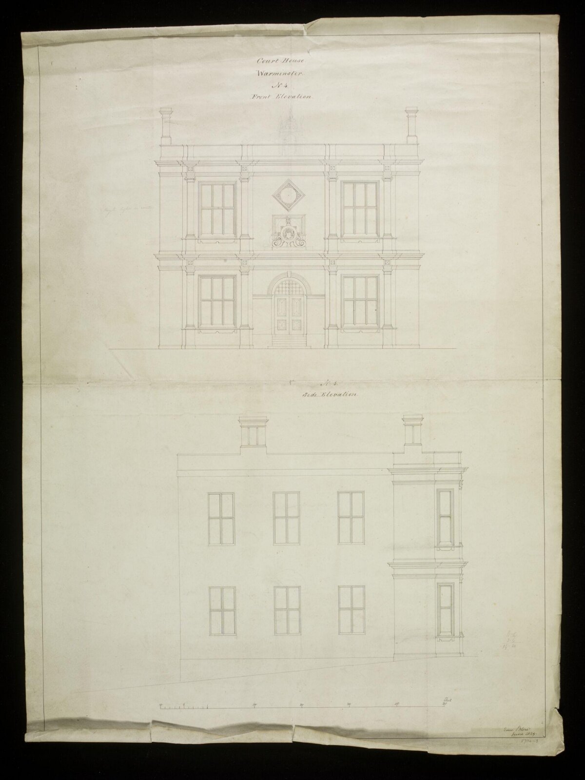 Drawing, Edward Blore, June 1829