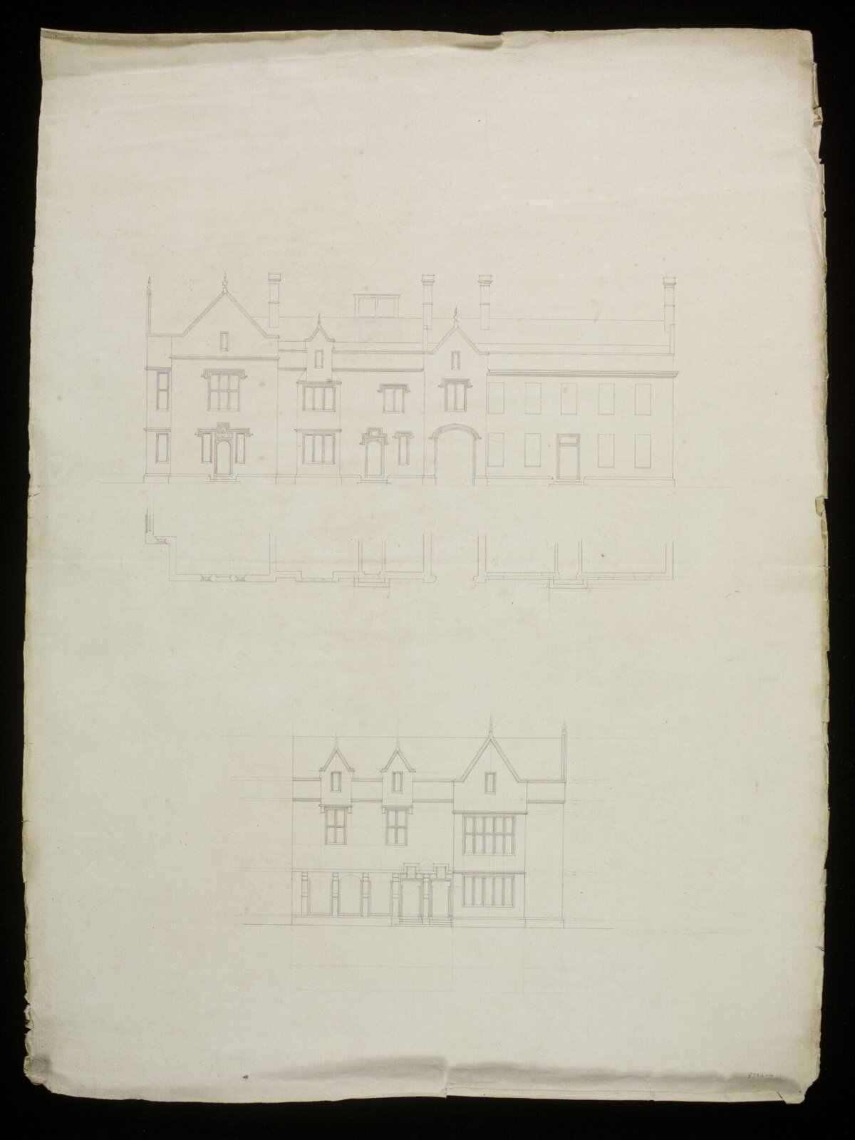 Drawing, Edward Blore, c 1830