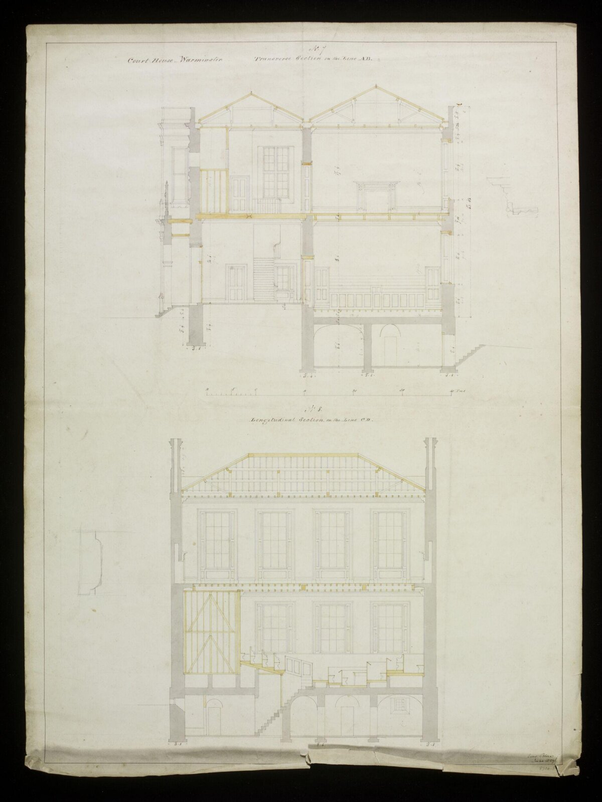 Drawing, Edward Blore, June 1829