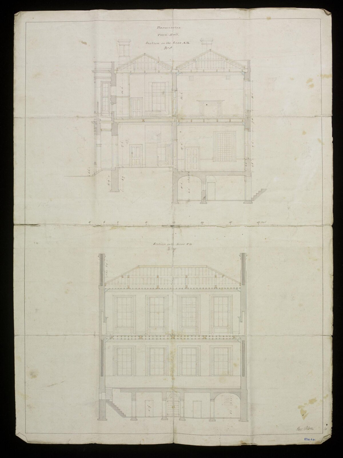 Drawing, Edward Blore, c 1830