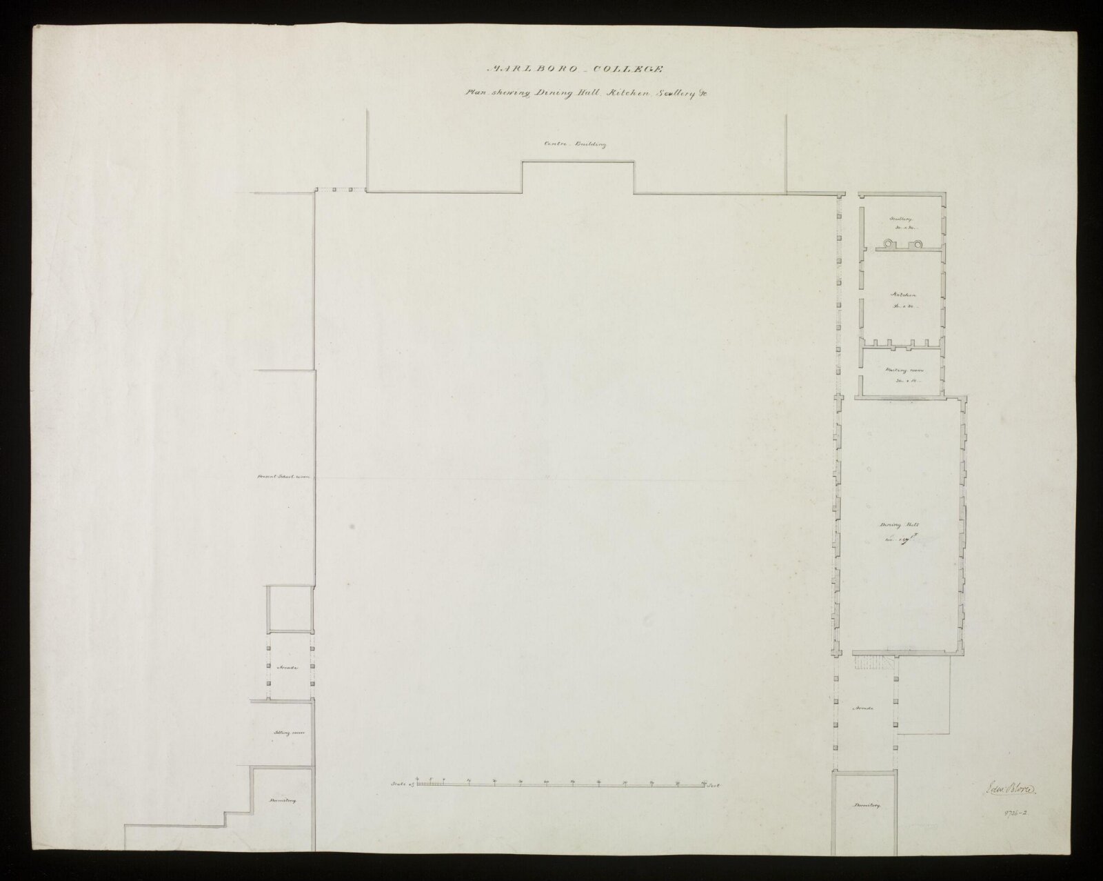 Drawing, Edward Blore, 1845-50