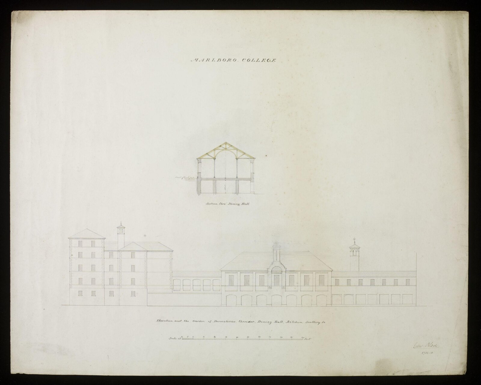 Drawing, Edward Blore, 1845-50