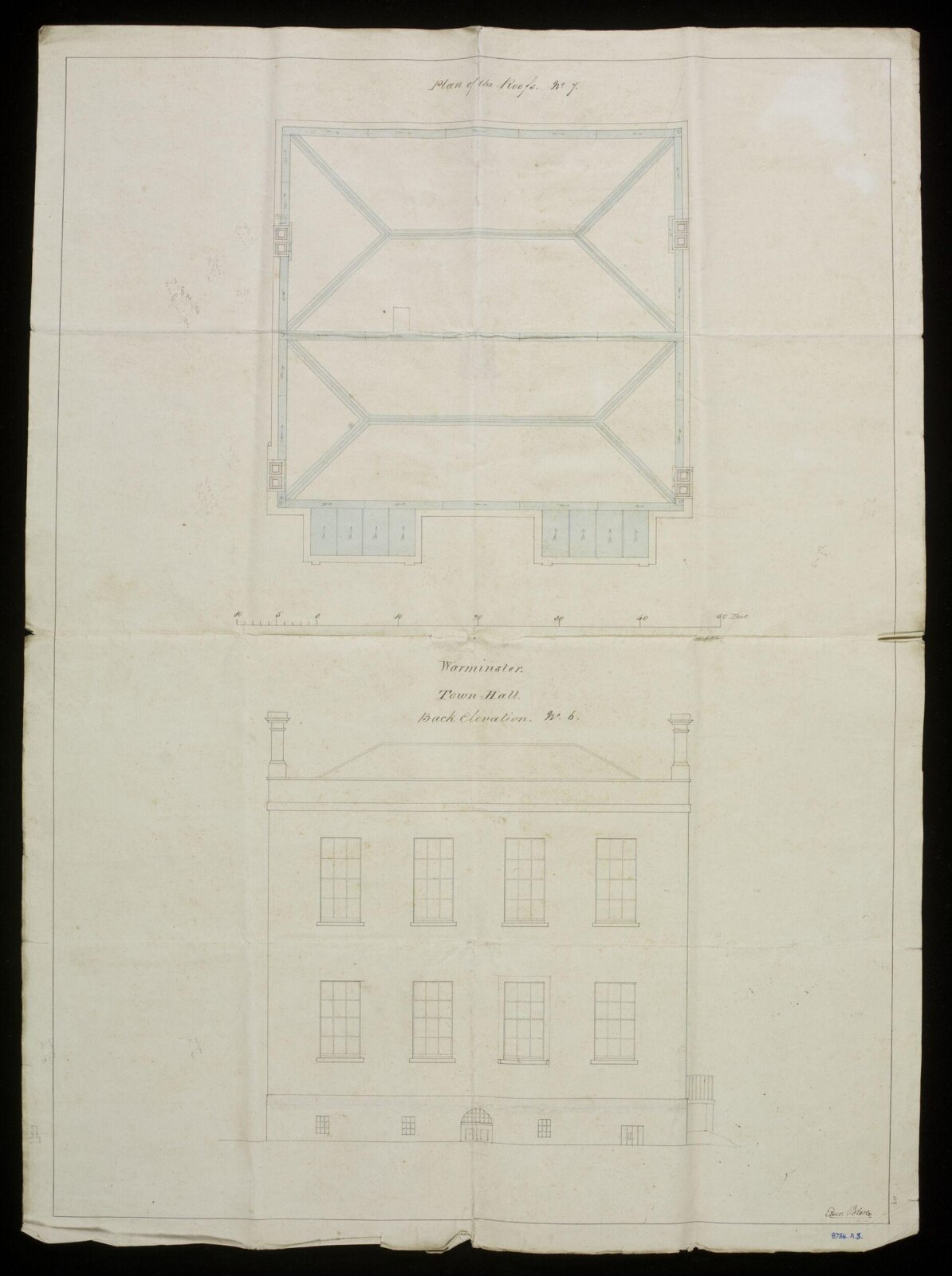 Drawing, Edward Blore, c 1830