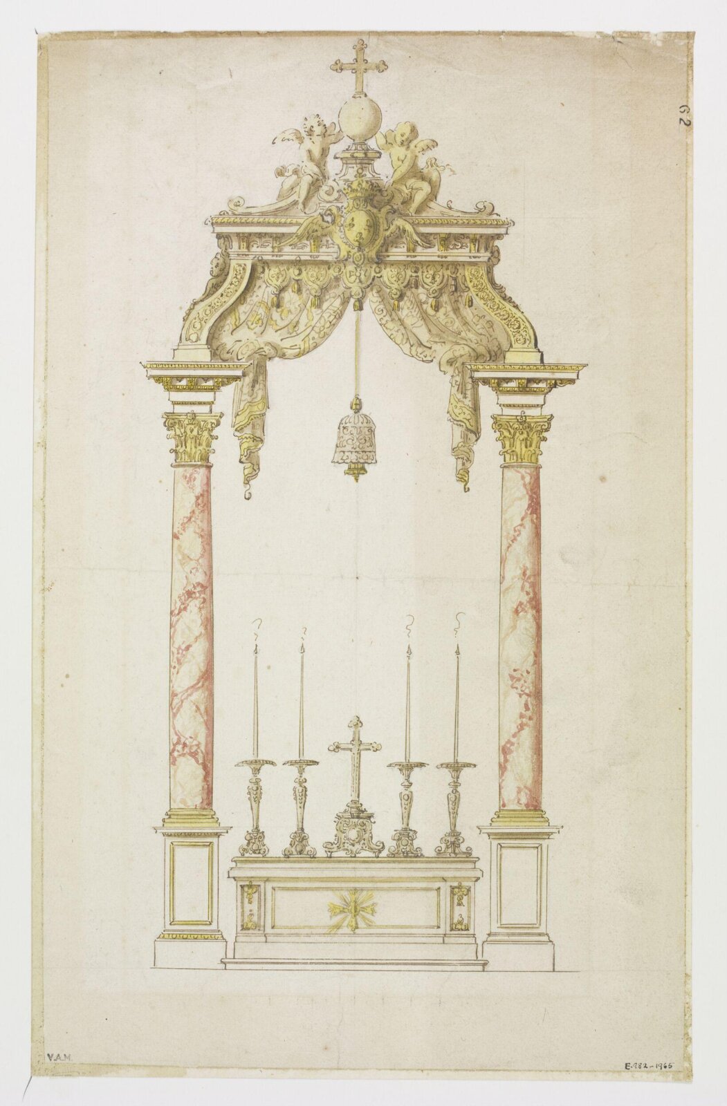 Drawing, first quarter 18th century