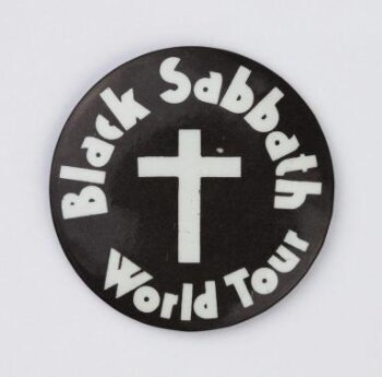 Patch Brodé Black Sabbath – Darkmoon - Badge Tissé 100% Polyester à Coudre Sur Veste Sac - 6