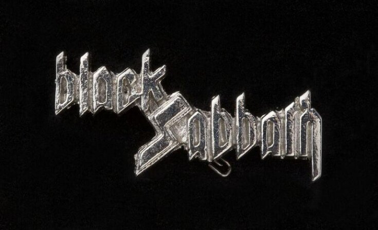 Black Sabbath badge top image