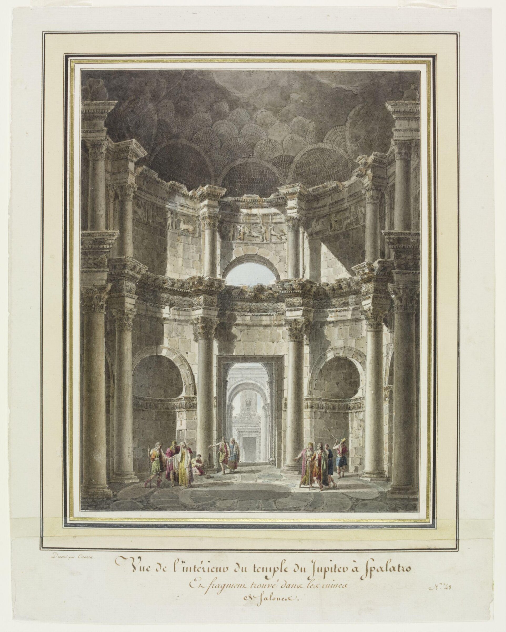 Voyage Pittoresque et Historique de l'Istrie et de la Dalmatie, Cassas, ca. 1782