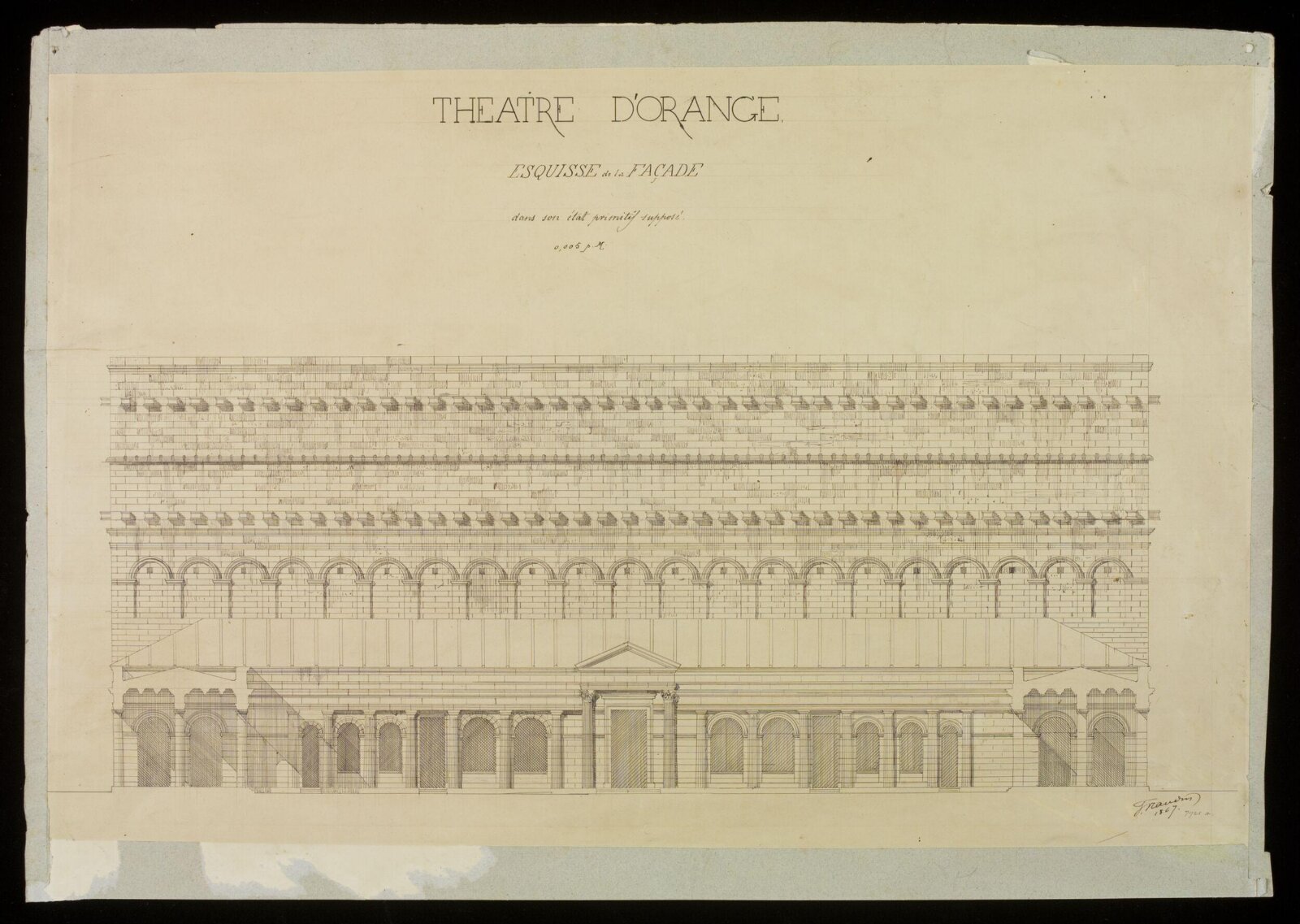 Drawing, 1867