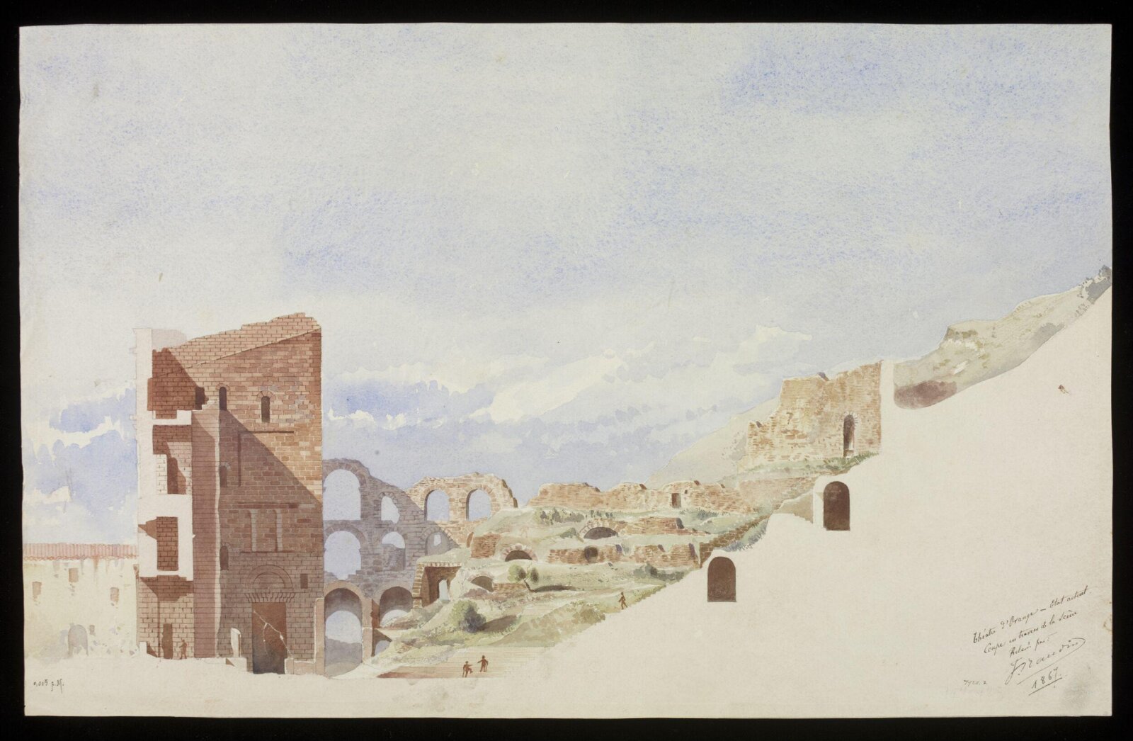 Drawing, 1867