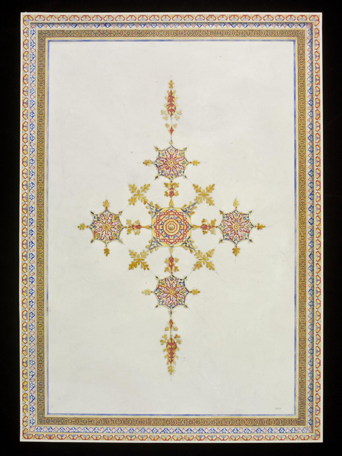 Design for interior decoration., Owen Jones, 1809 - 1874