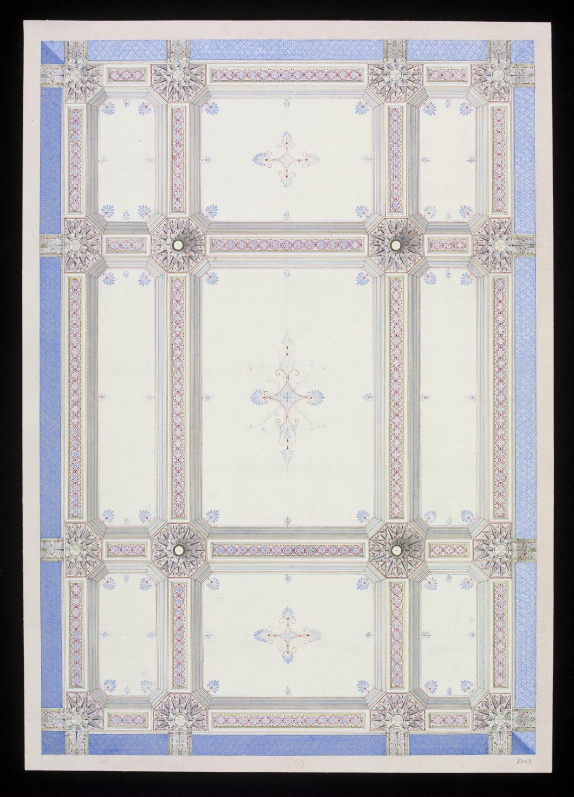 Design for interior decoration., Owen Jones, 1809 - 1874