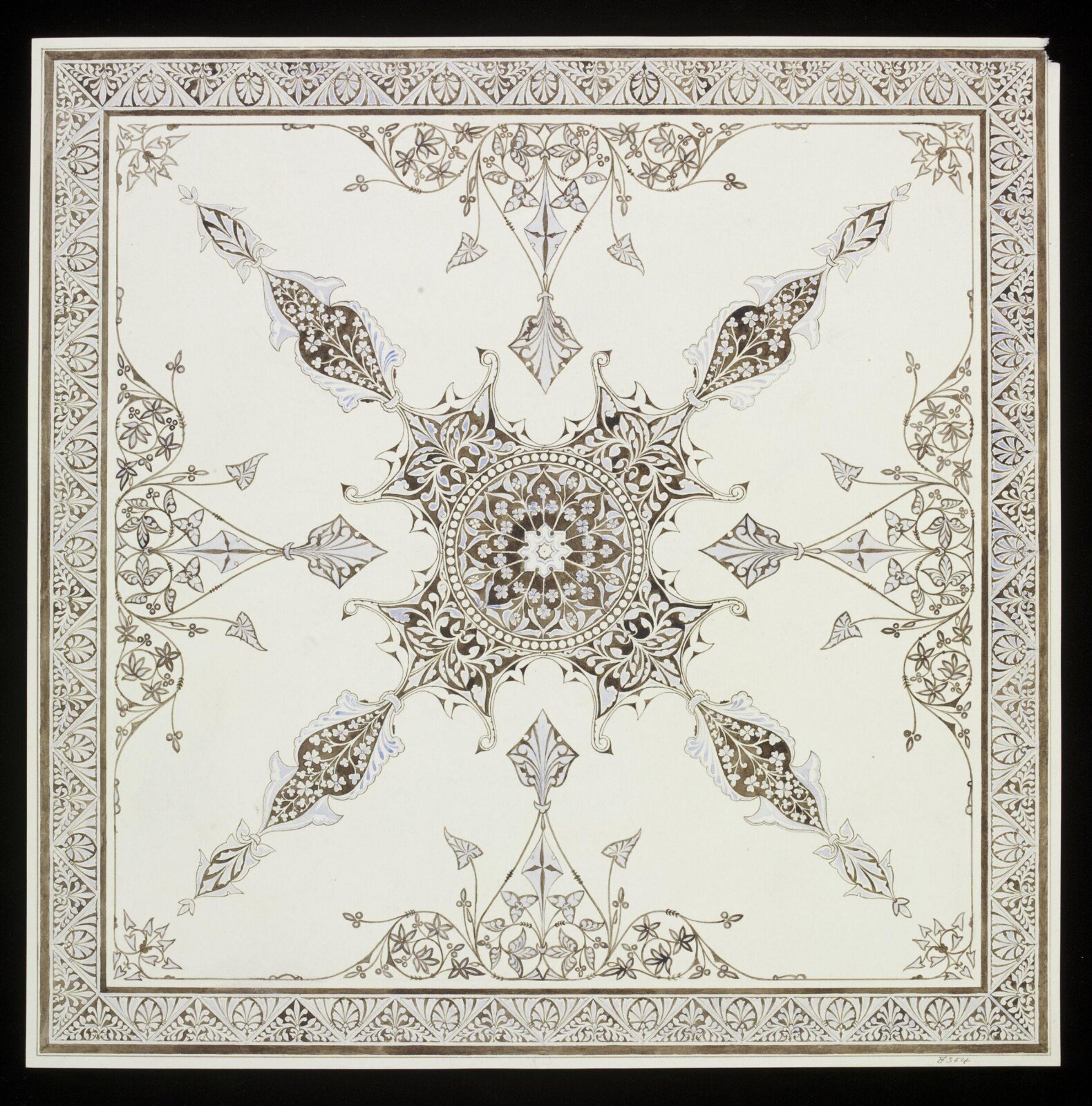 Design for interior decoration., Owen Jones, 1809 - 1874