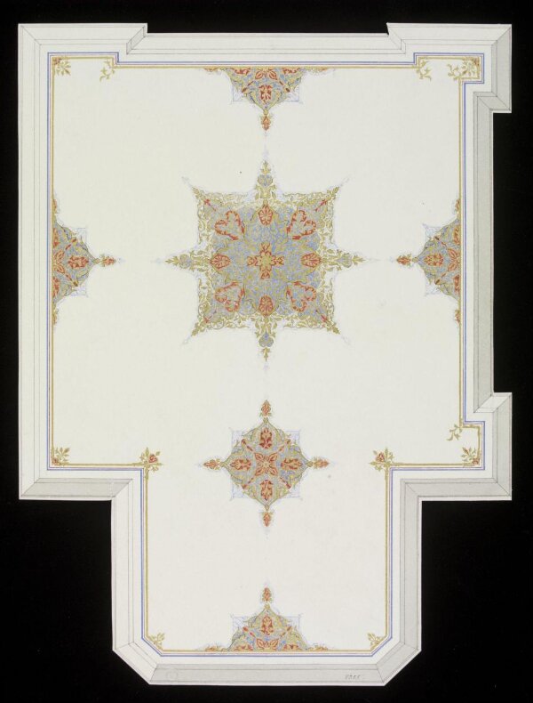 Design for interior decoration. | Jones, Owen | V&A Explore The Collections