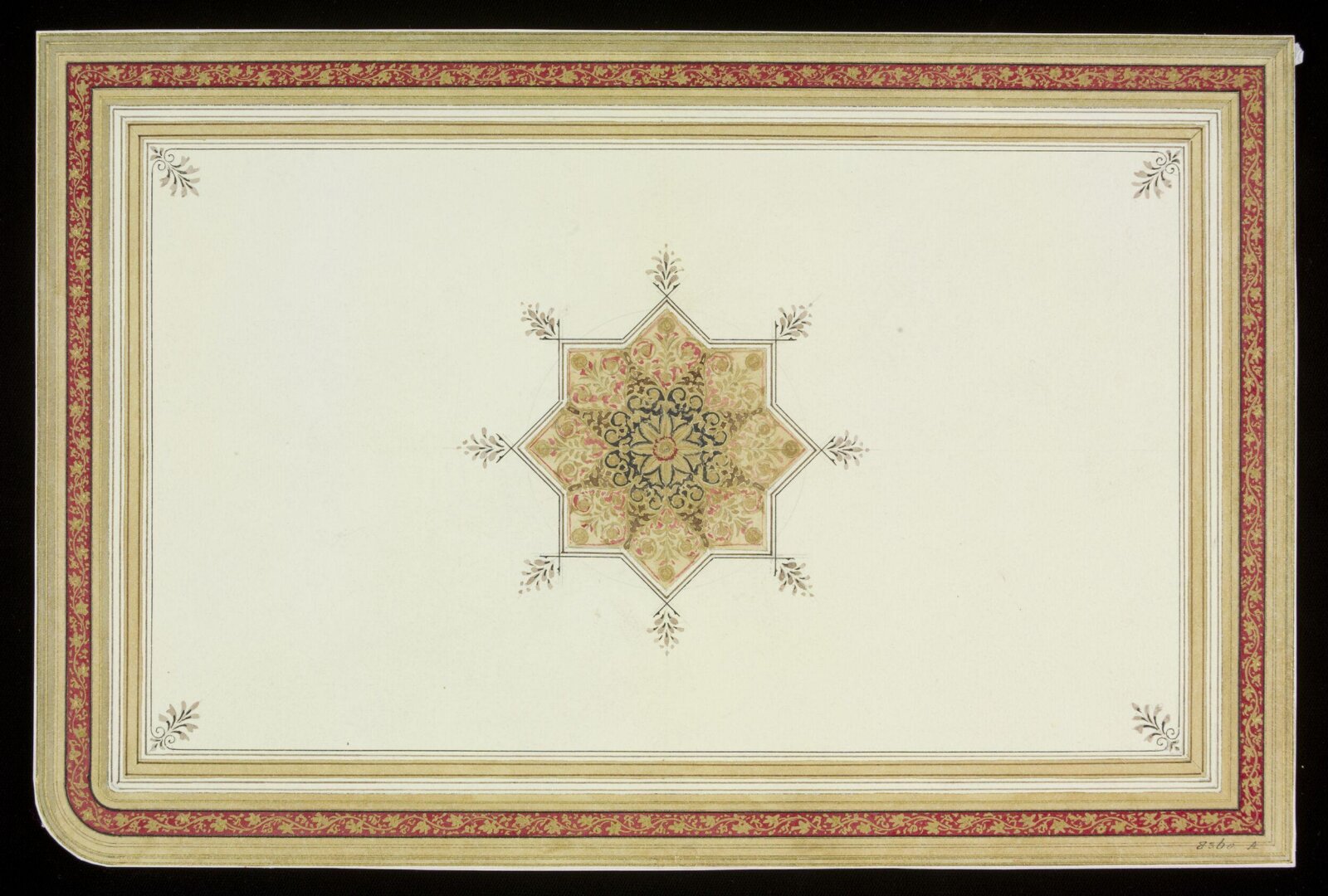 Design for interior decoration., Owen Jones, 1809 - 1874