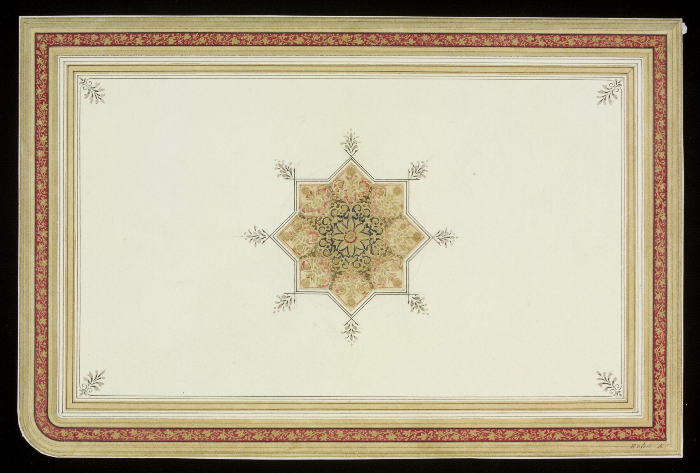 Design for interior decoration., Owen Jones, 1809 - 1874
