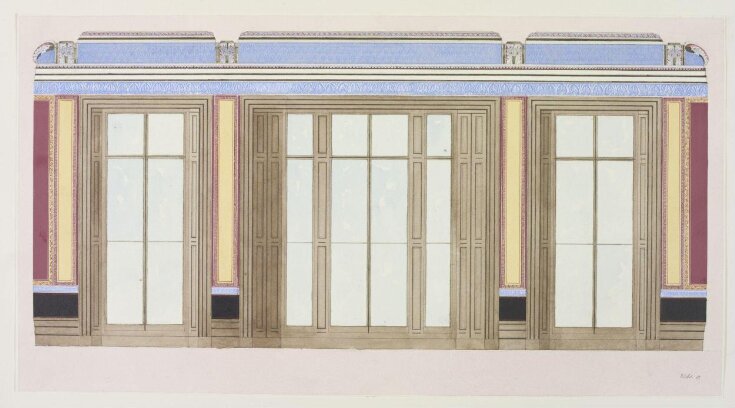 Design for interior decoration. | Jones, Owen | V&A Explore The Collections