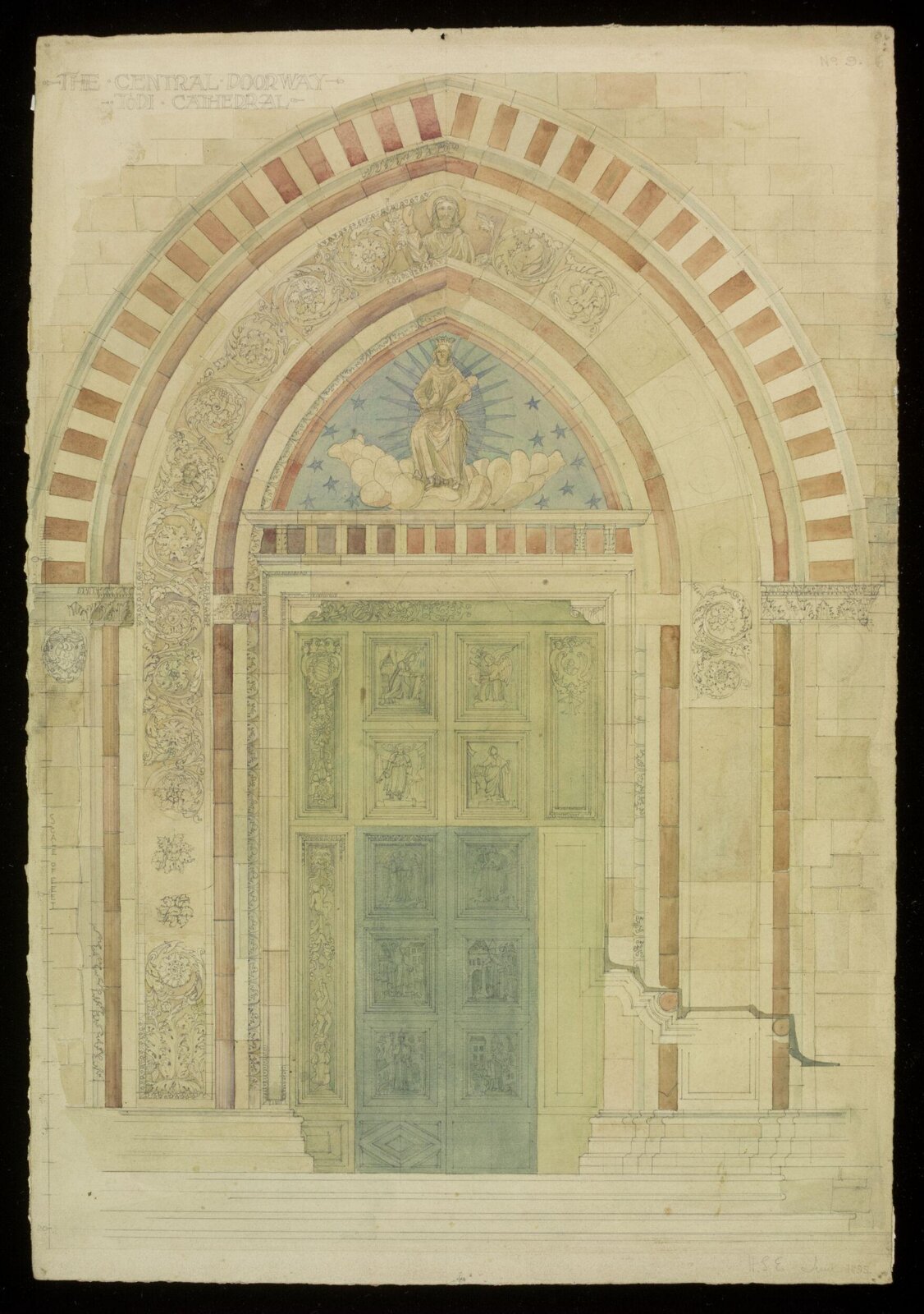 Drawing, Hubert Springford East, 06/1895