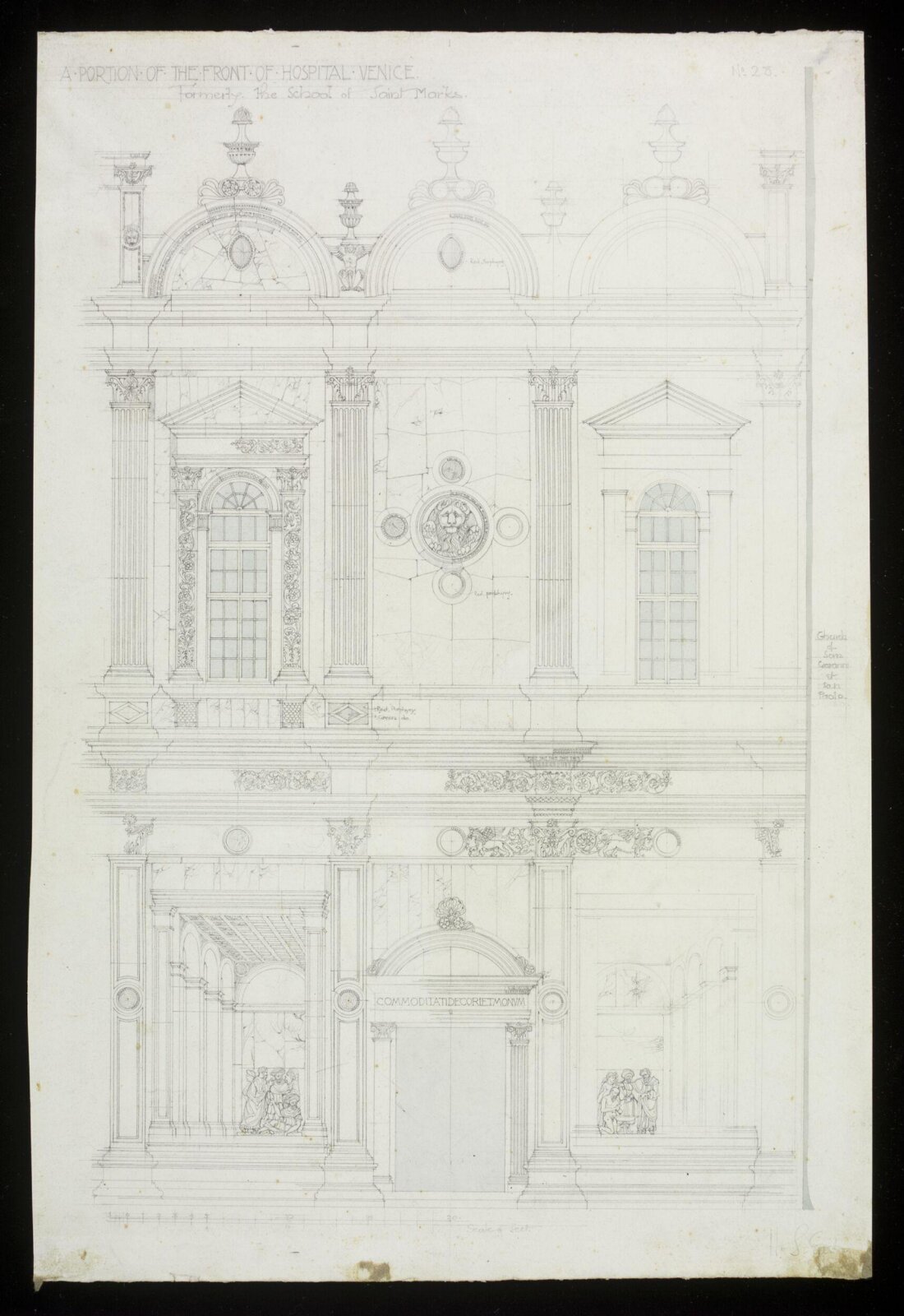 Drawing, Hubert Springford East, 1895