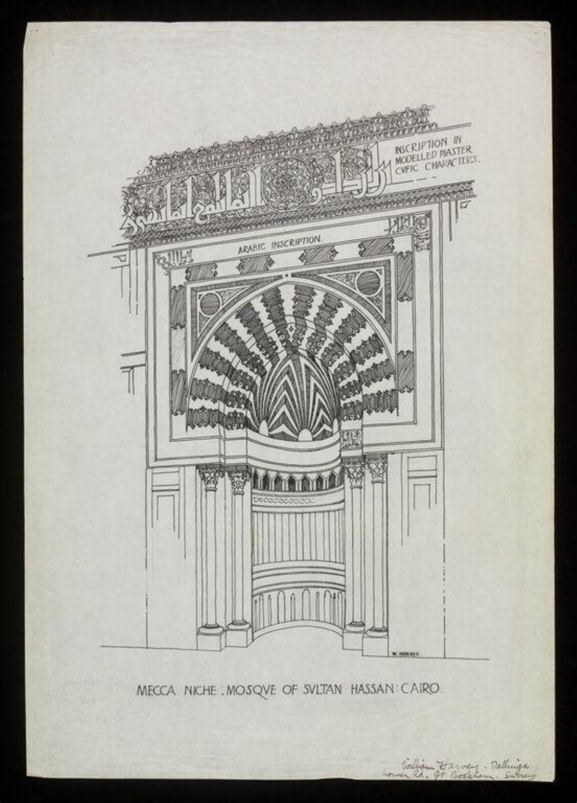 Drawing, William Harvey, 1908