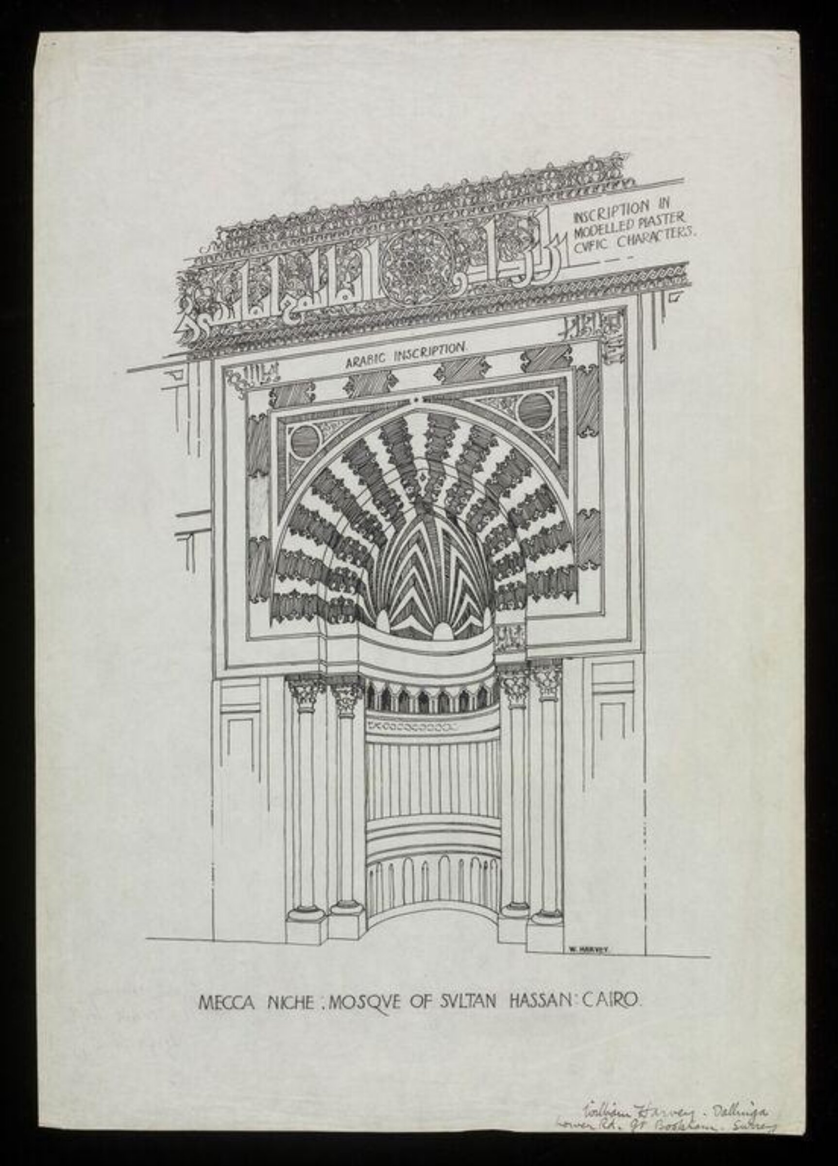 Drawing, William Harvey, 1908