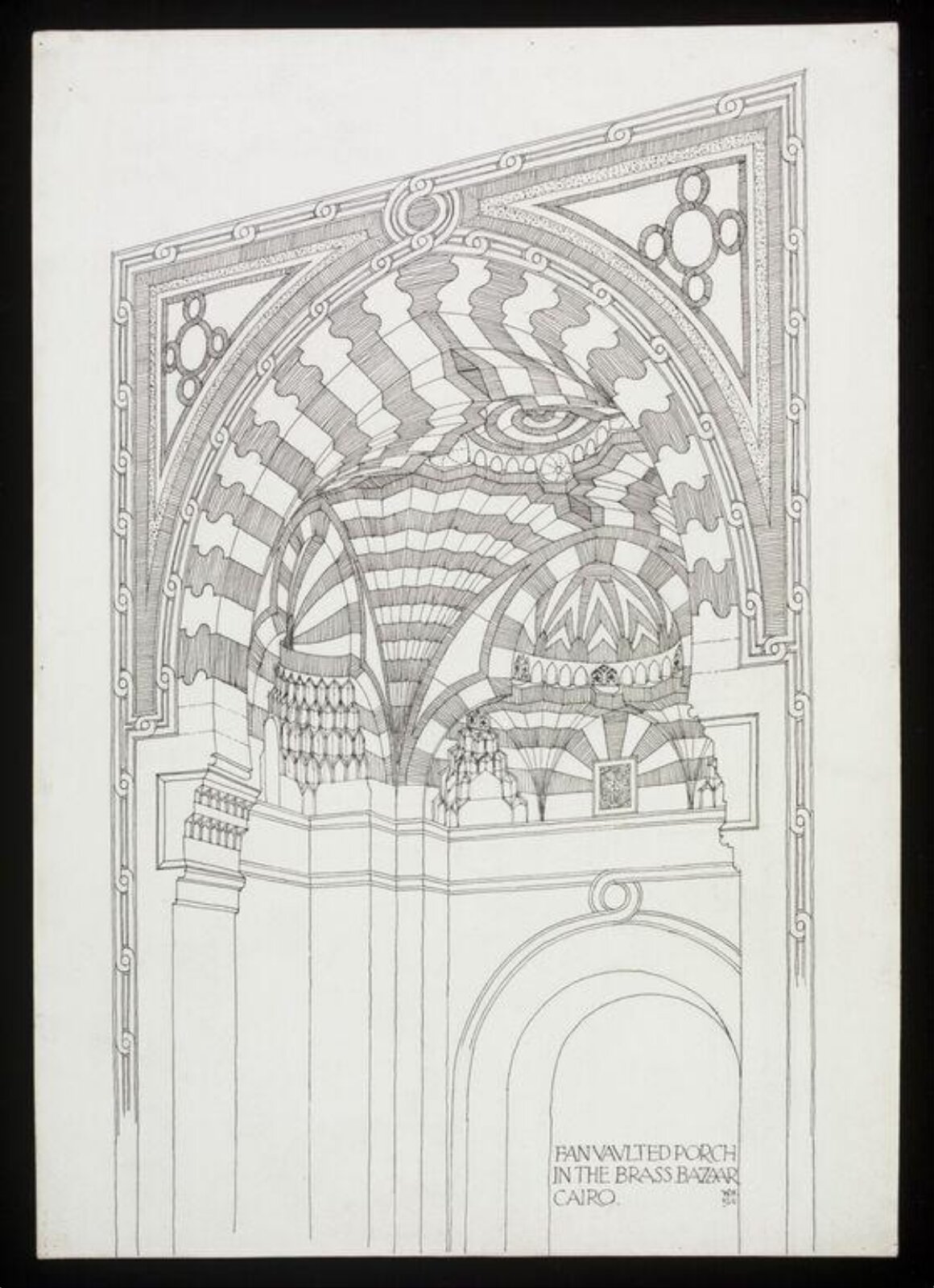 Drawing, William Harvey, 1911