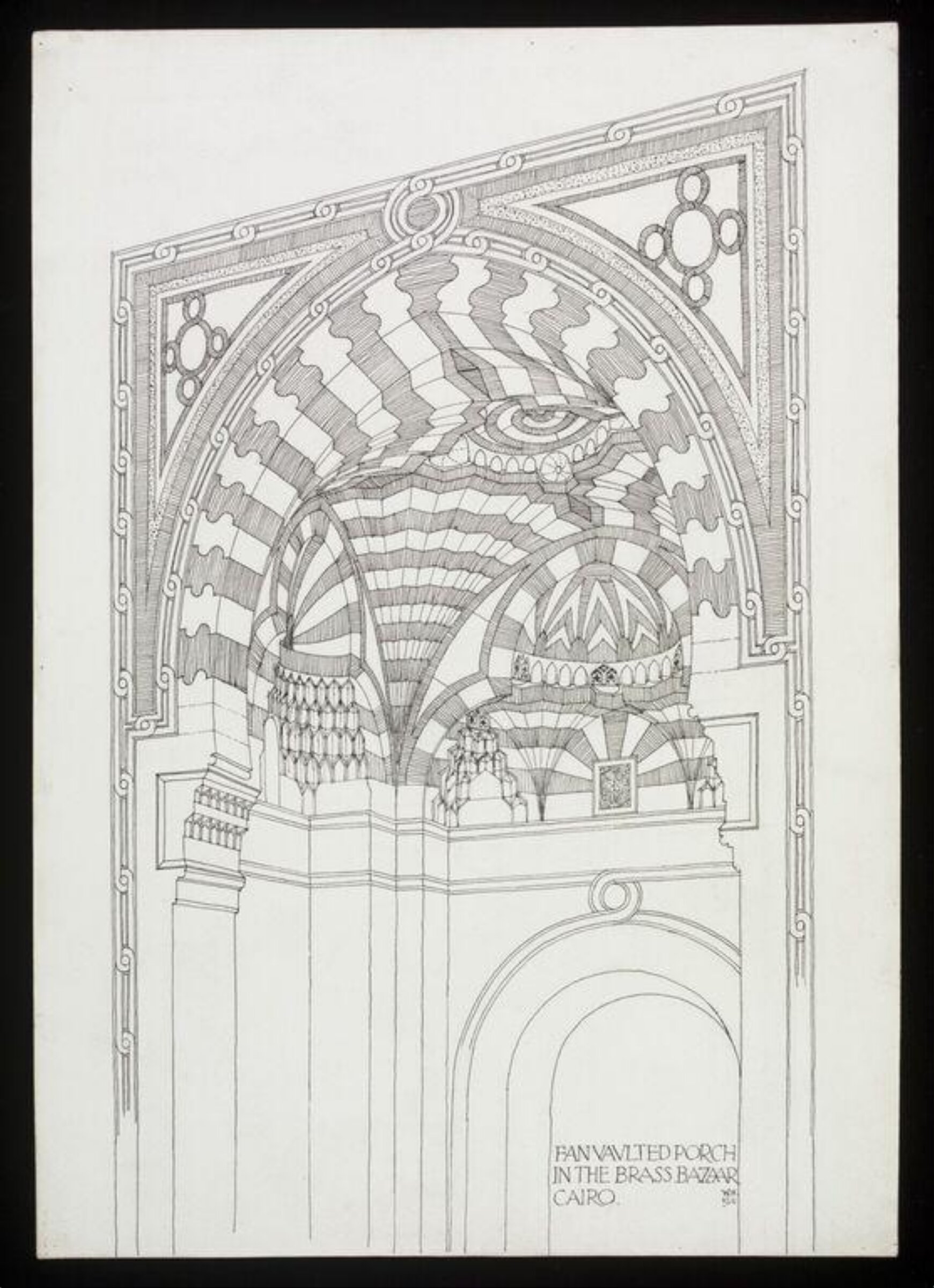Drawing, William Harvey, 1911