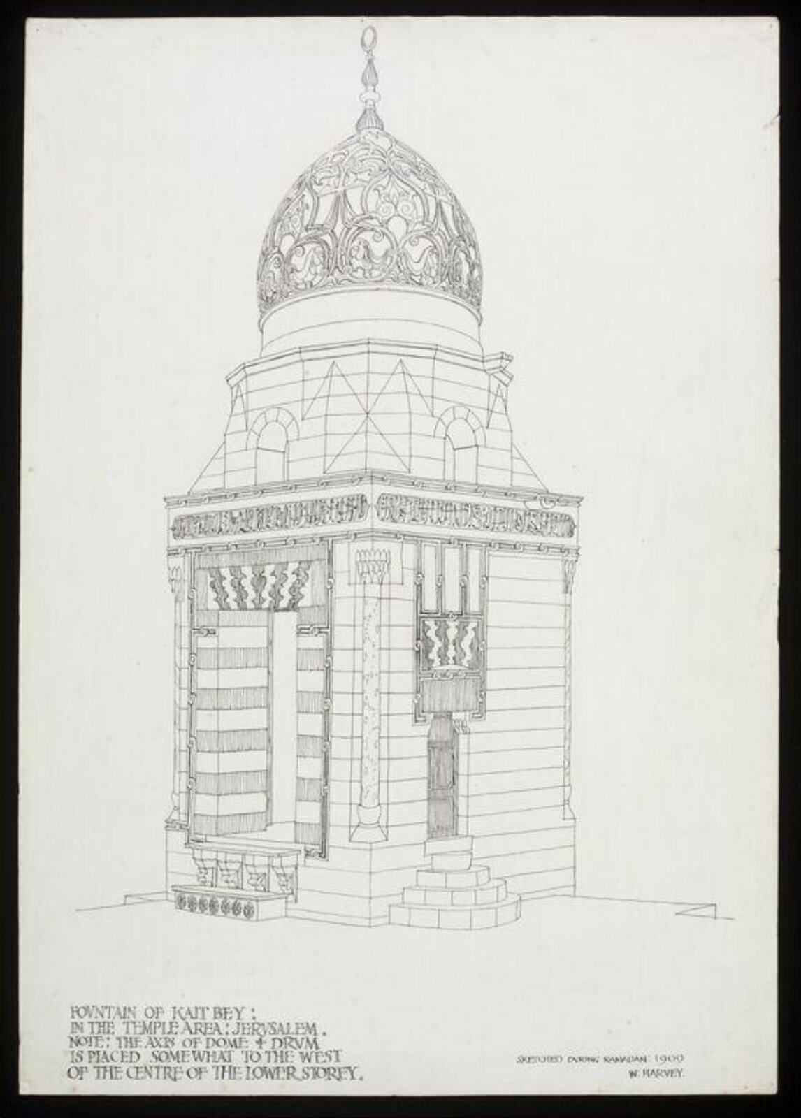 Drawing, William Harvey, 1909