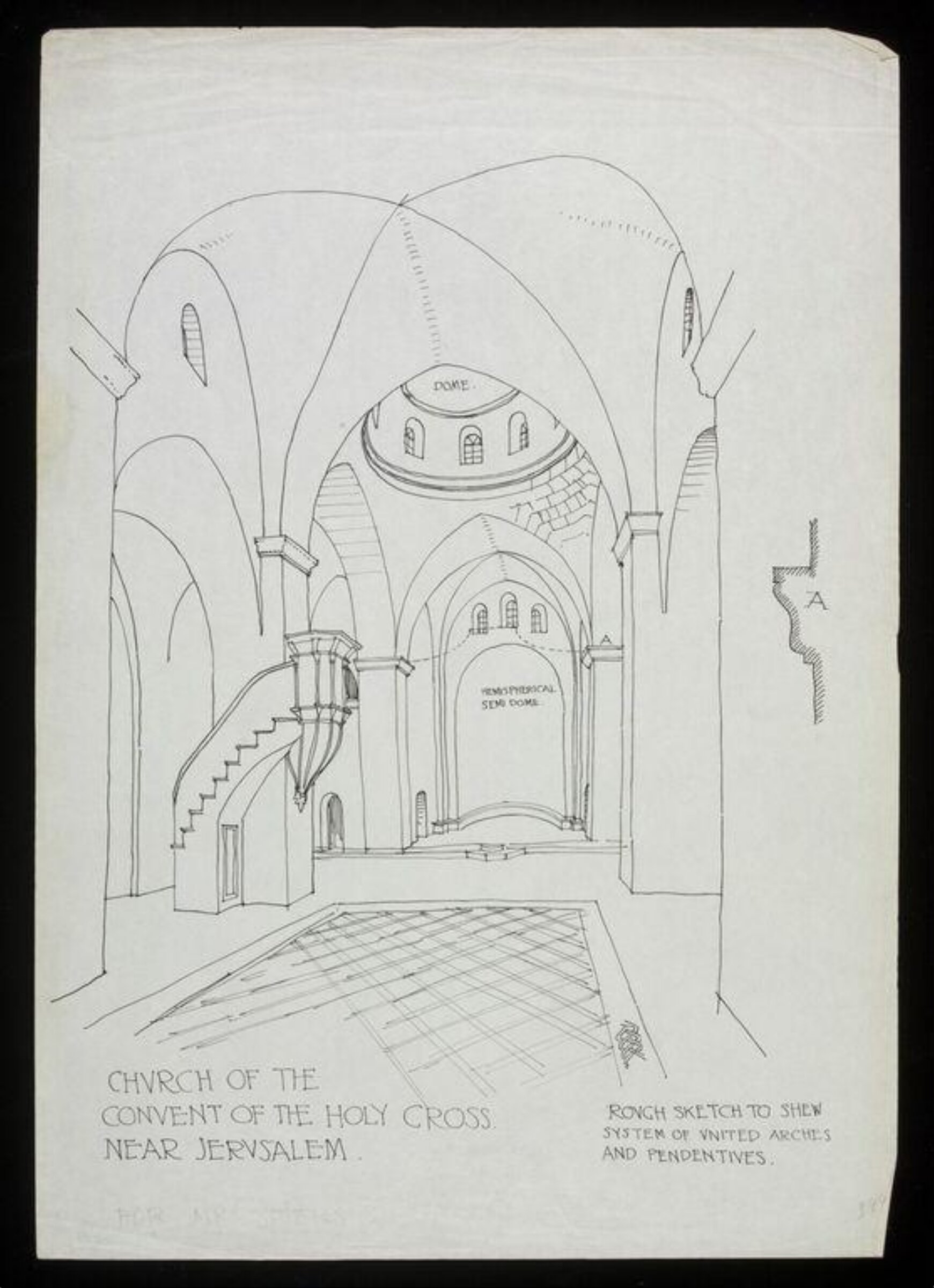 Drawing, William Harvey, early 20th century
