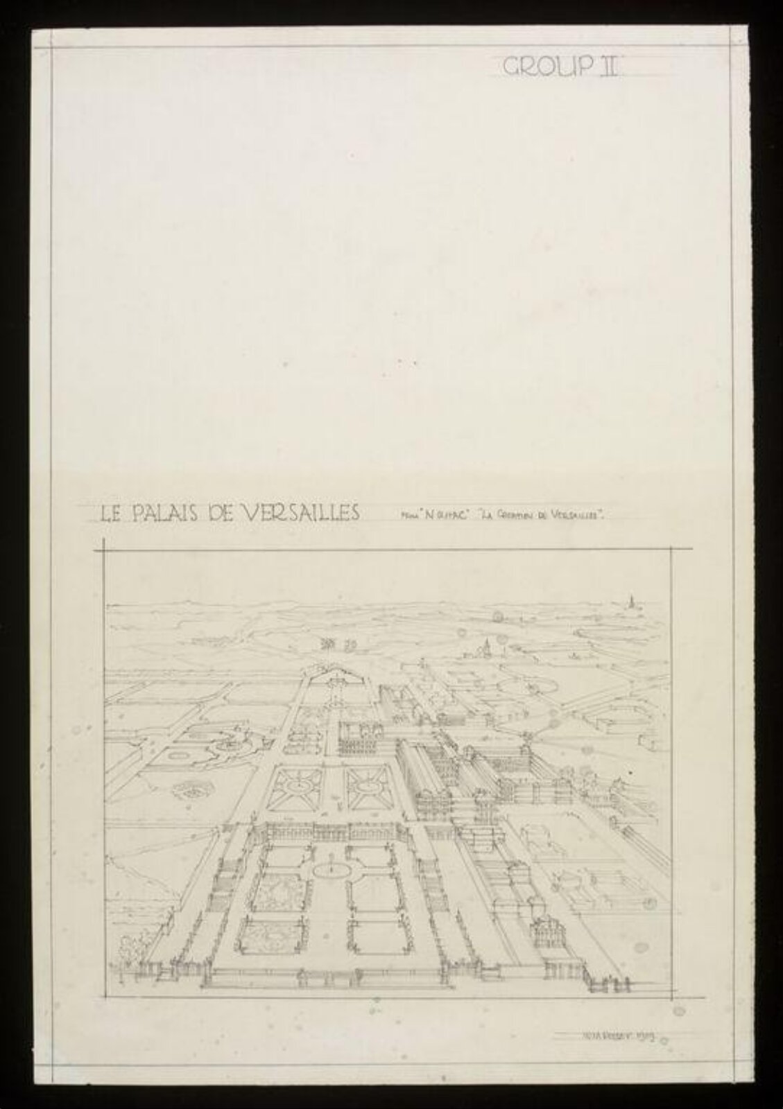 Drawing, Walter Monckton Keesey, 1909