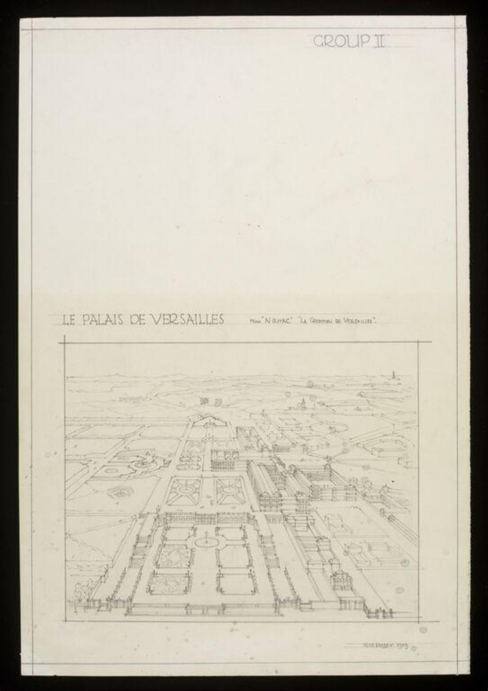Drawing, Walter Monckton Keesey, 1909